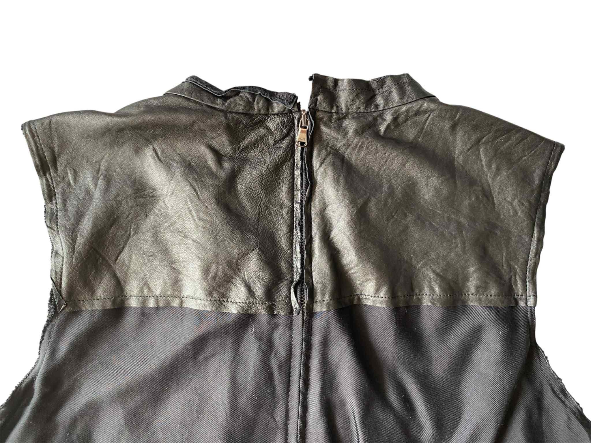 Yohji Yamamoto Yohji Yamamoto Black Official Leather Official Dress Size L / US 10 / IT 46 - 4 Thumbnail
