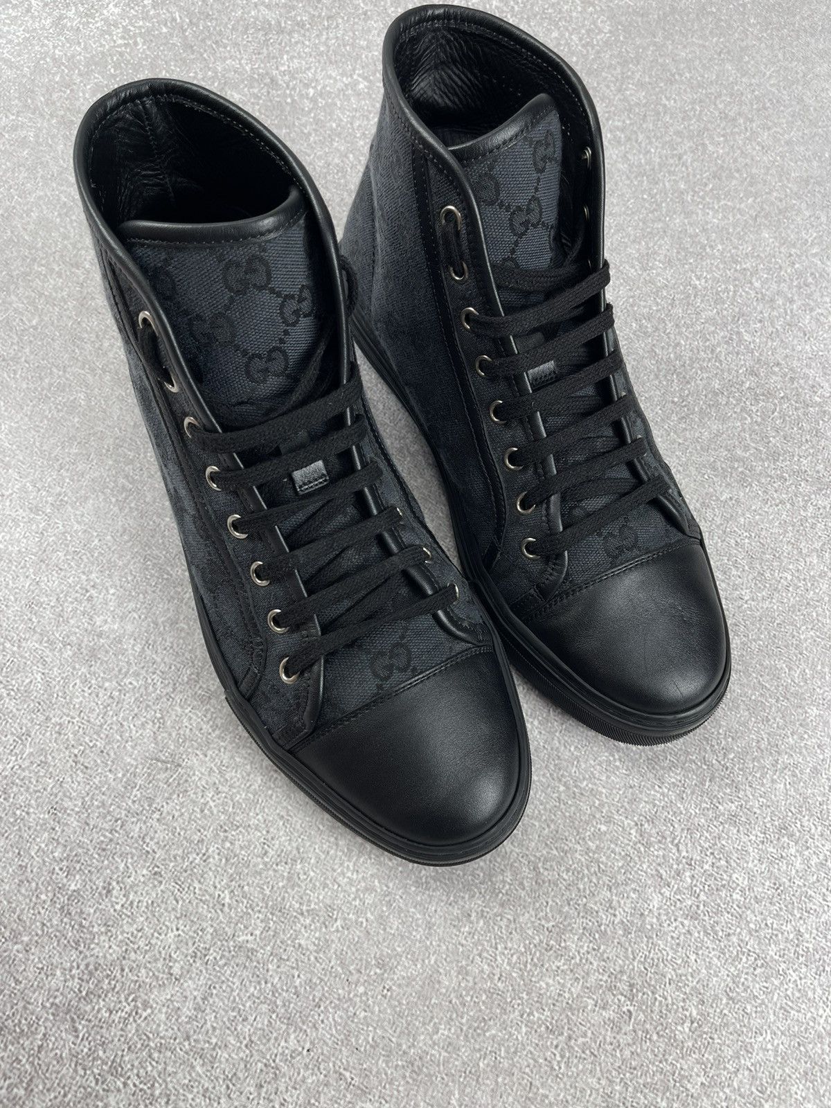 Gucci Gucci GG Canvas Monogram High Sneakers Size US 7.5 / EU 40-41 - 2 Thumbnail