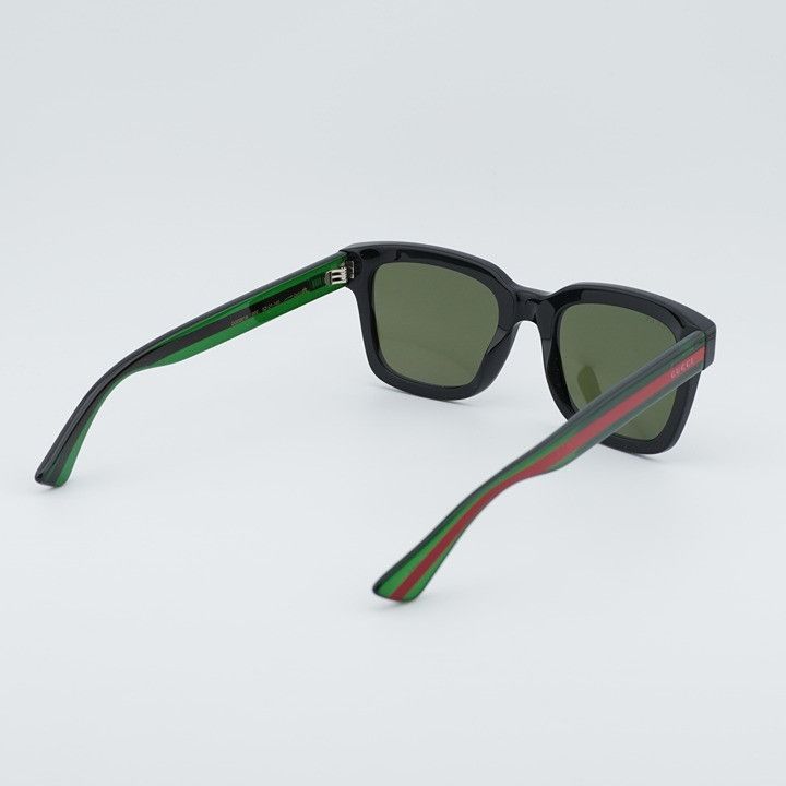 Gucci Gucci GG0001S 002 Men Sunglasses Black Square Frame Size ONE SIZE - 4 Thumbnail