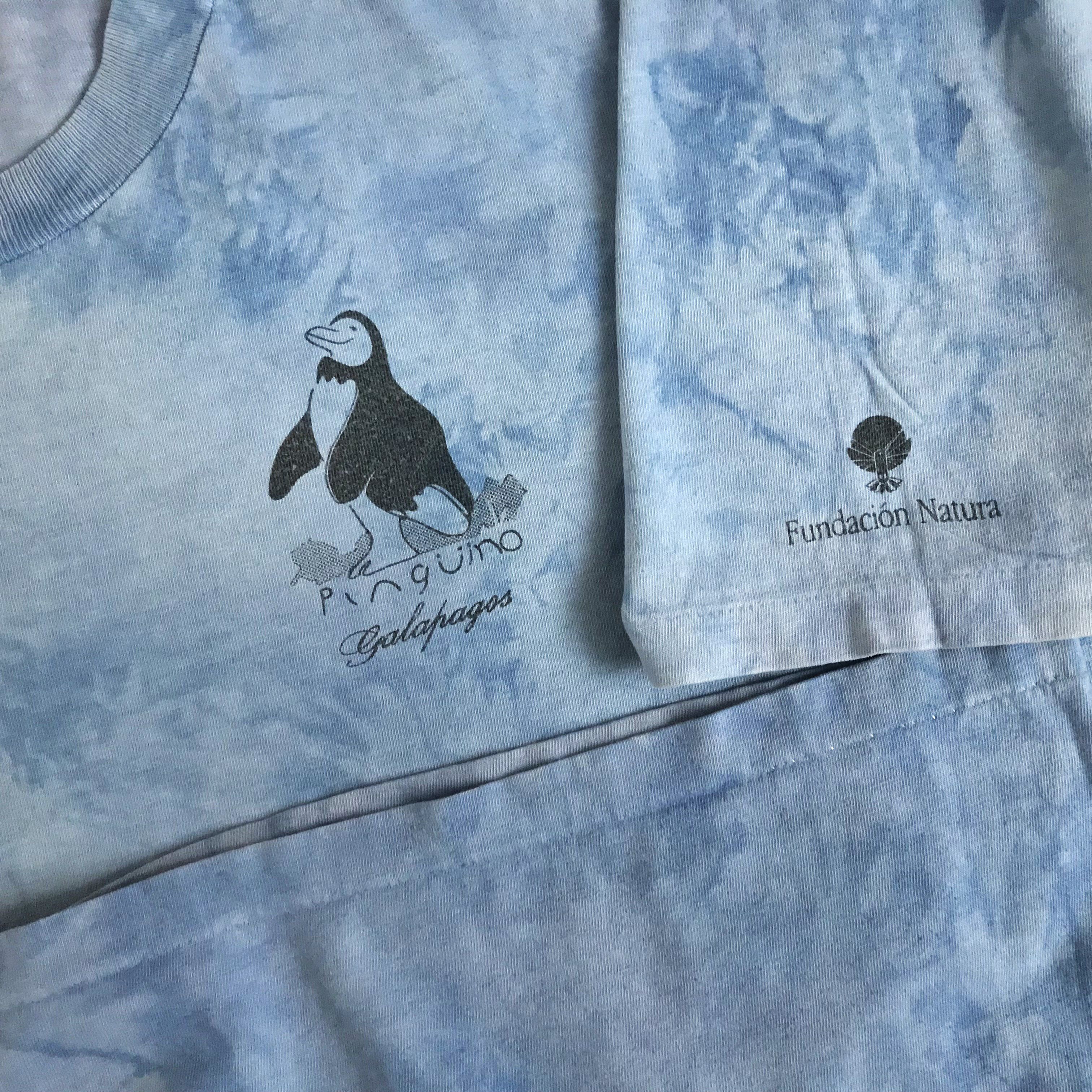Vintage Vintage 80s 90s PINGUINO GALAPAGOS t shirt Single stitch XL Size US XL / EU 56 / 4 - 4 Thumbnail