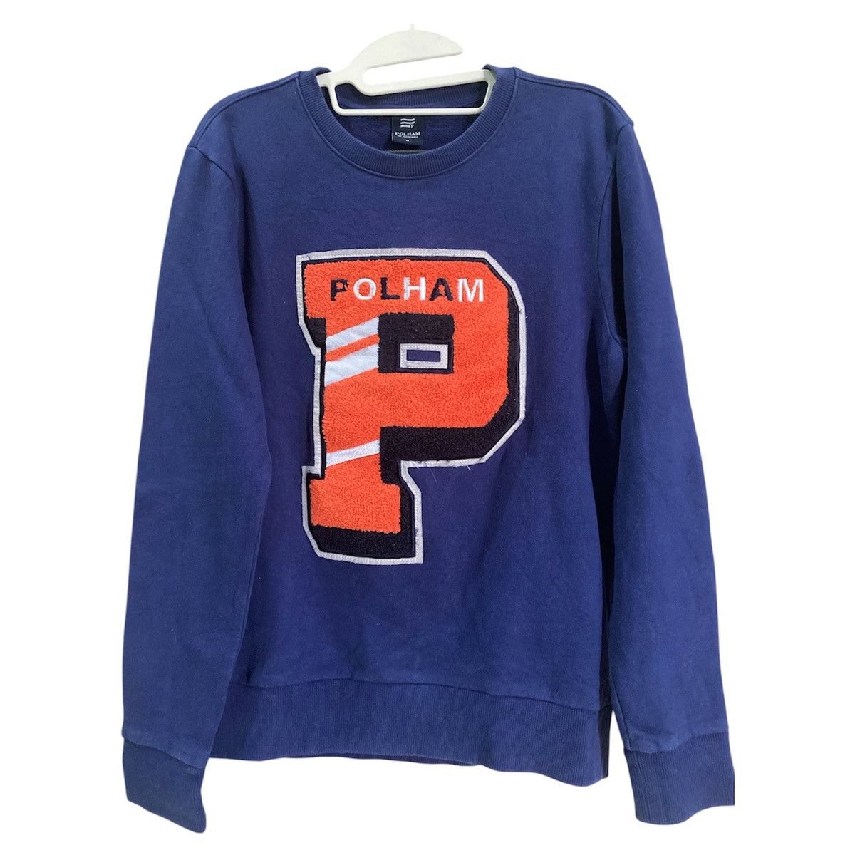 Japanese Brand × Vintage Vintage Polham Embroidered Towel Logo Sweatshirt Crewneck Size US S / EU 44-46 / 1 - 1 Thumbnail