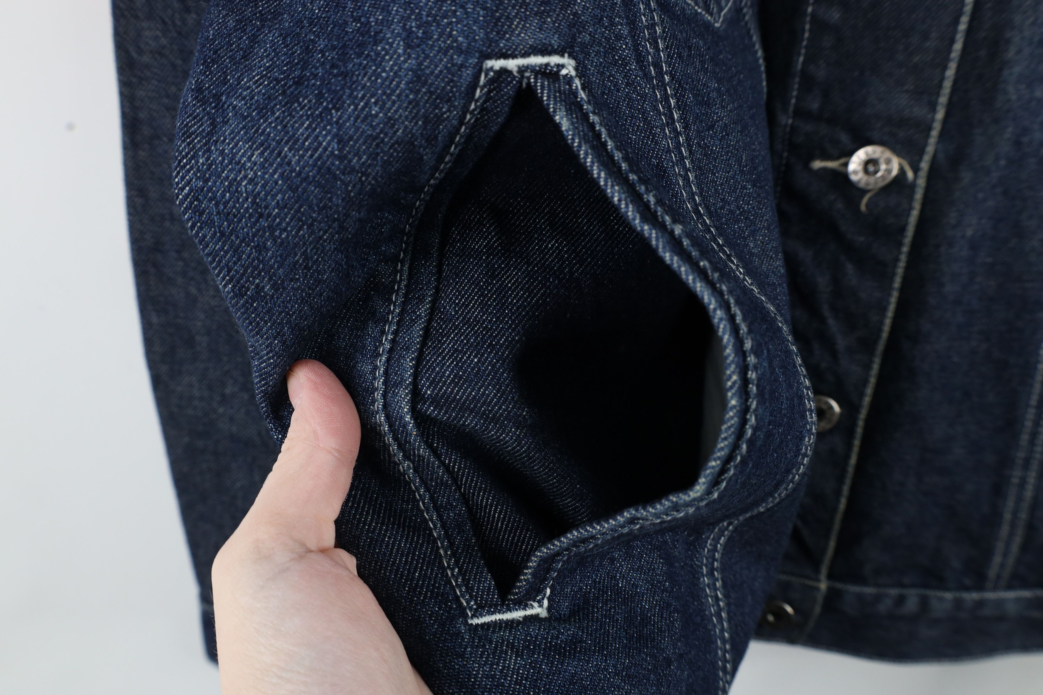 Vintage Vintage 90s Y2K Streetwear Baggy Denim Jean Trucker Jacket Size XL / US 12-14 / IT 48-50 - 5 Thumbnail