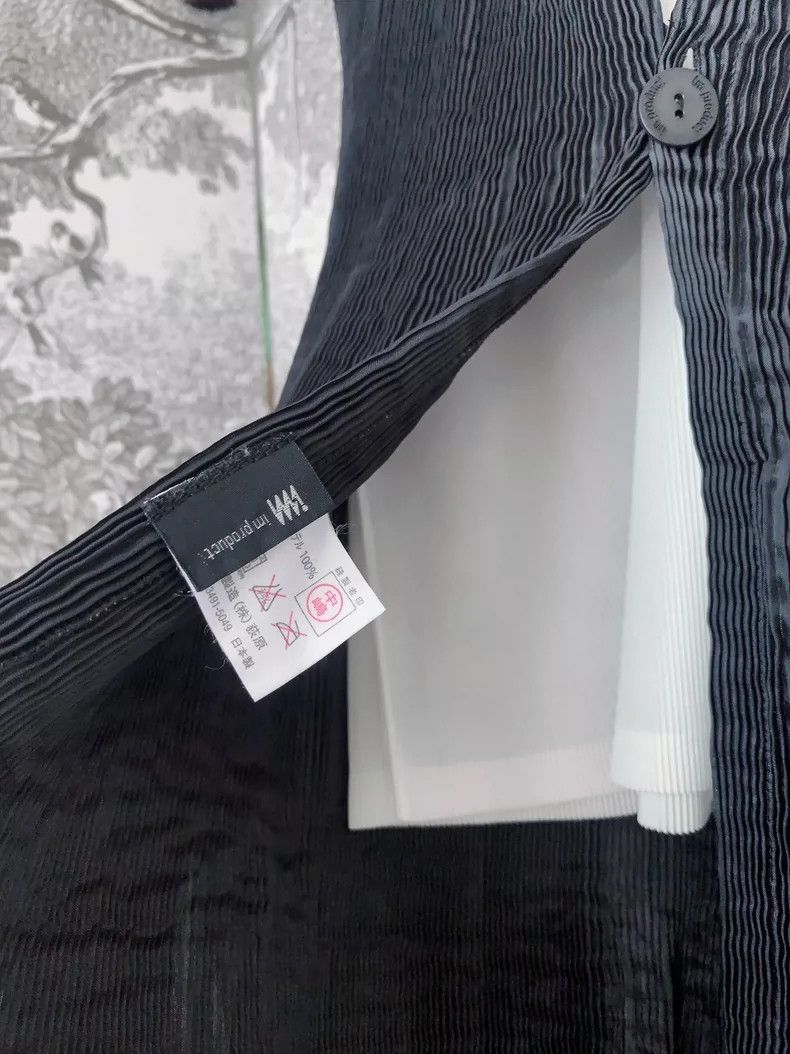 Issey Miyake issey miyake Black vest skirt 2506-Nextarrow Size M / US 6-8 / IT 42-44 - 6 Thumbnail