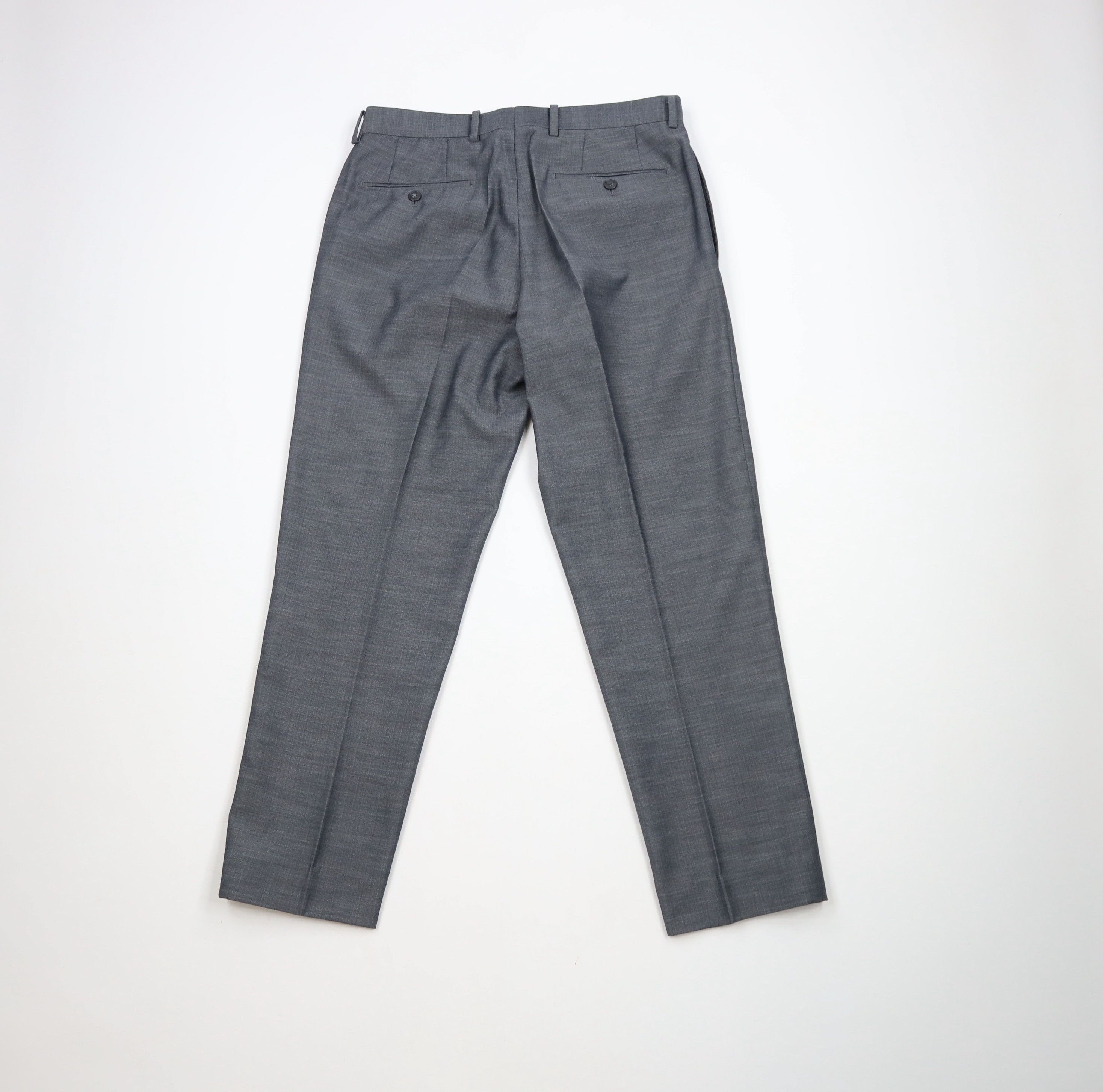 Calvin Klein Calvin Klein Slim Fit Linen Blend Chambray 2 Piece Suit Size 38S - 17 Thumbnail