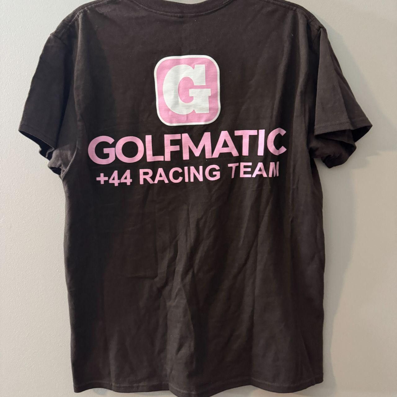 Golf Wang Golf Wang Plus 44 Team Golfmatic Tee Medium Pink Brown +44 Size US M / EU 48-50 / 2 - 1 Thumbnail