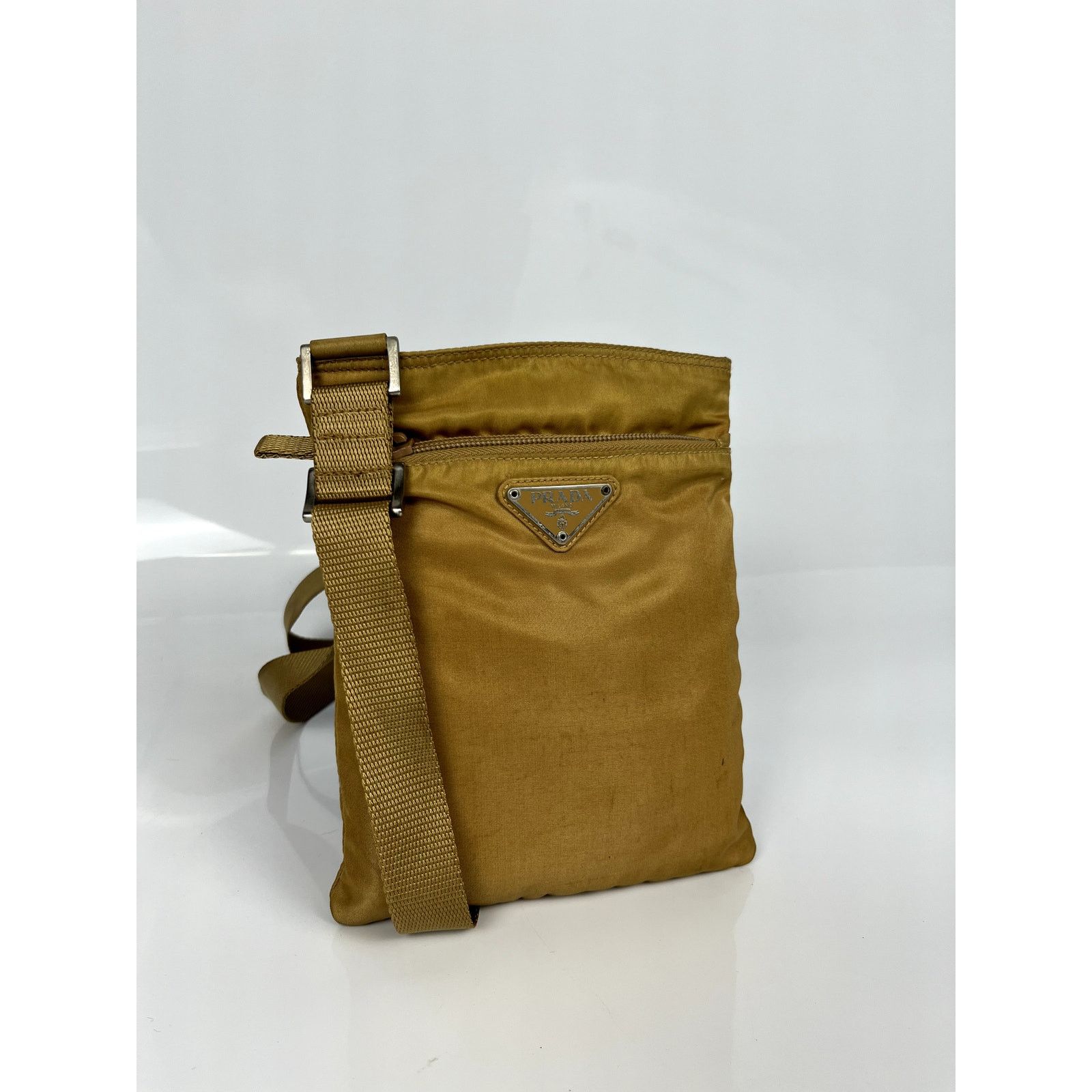 Prada Prada Milano Bronze Side Bag Size ONE SIZE - 3 Thumbnail