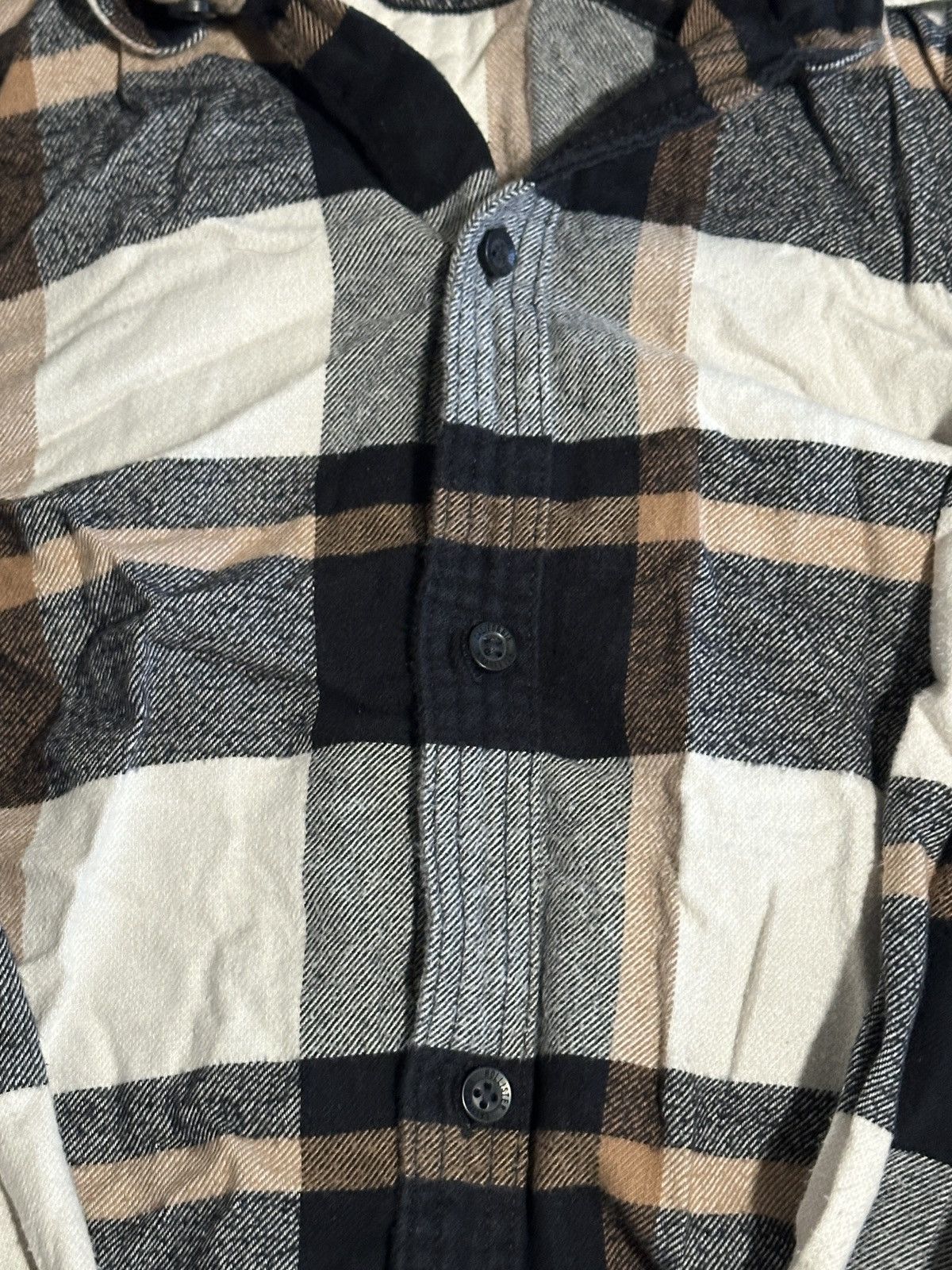 Hollister Hollister warm black and grey flannel Size US M / EU 48-50 / 2 - 2 Thumbnail
