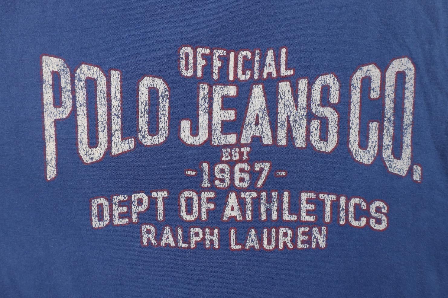 Polo Ralph Lauren Vintage Y2K Ralph Lauren Athletics Short Sleeve T-Shirt Size US XL / EU 56 / 4 - 4 Thumbnail