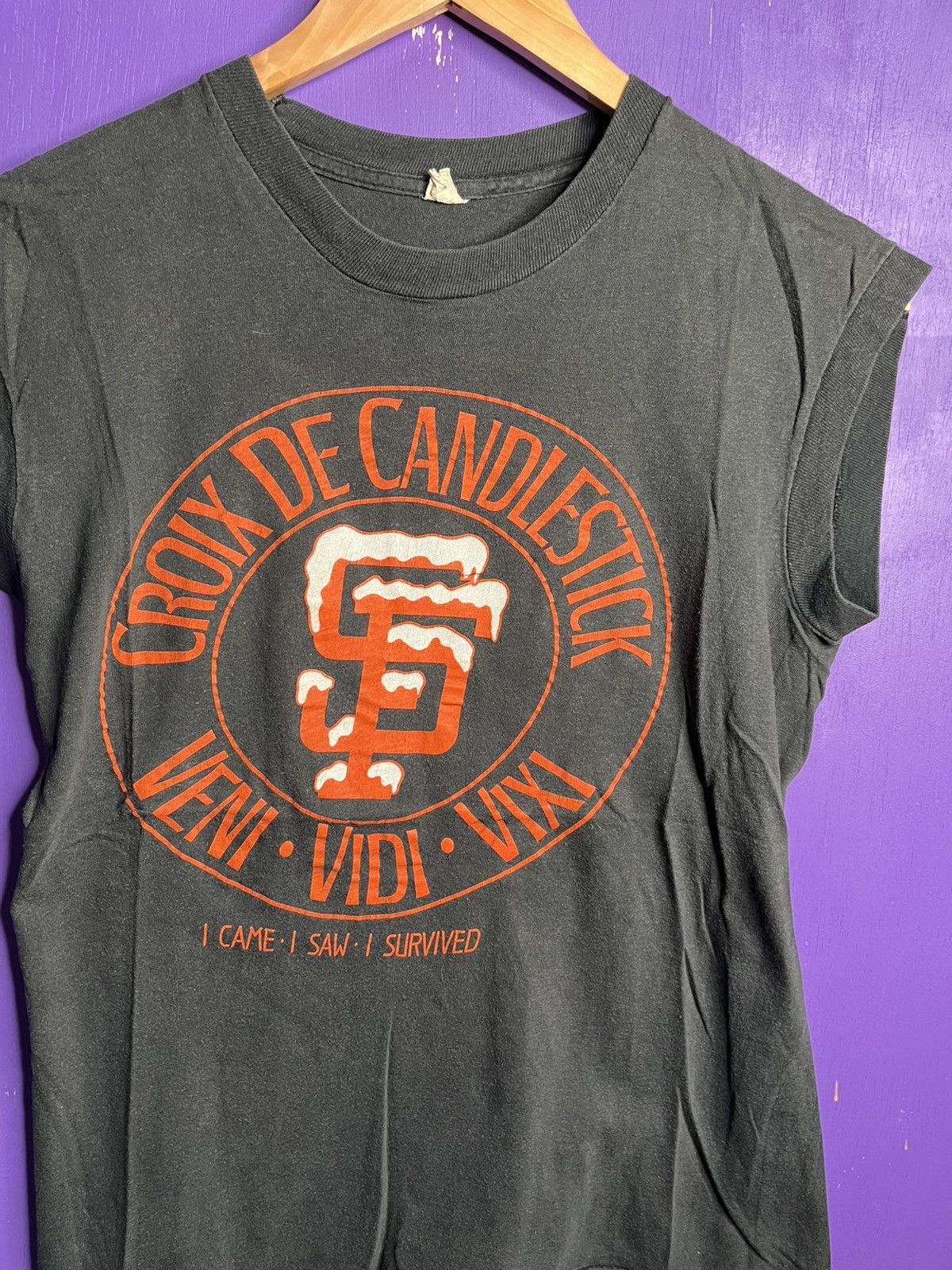 MLB × Vintage Vintage 80s San Francisco giants logo tank top Size US S / EU 44-46 / 1 - 3 Thumbnail