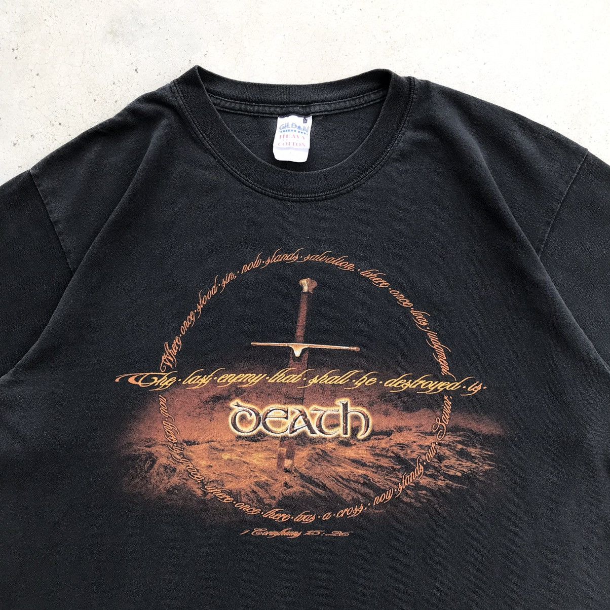 Vintage 2000's Jesus Christ " The Lord of The Rings Movie " T-Shirt Size US L / EU 52-54 / 3 - 3 Thumbnail