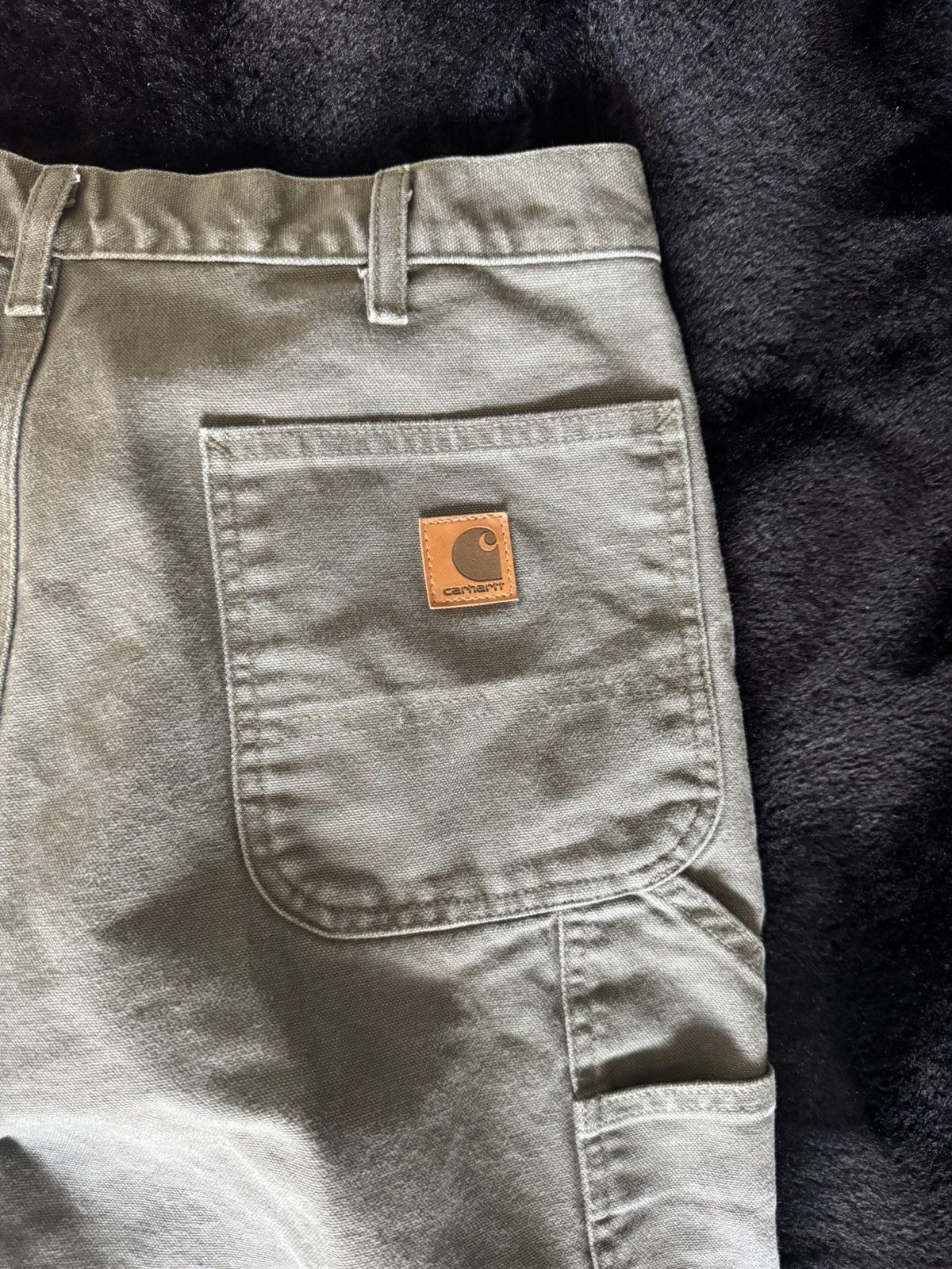 Carhartt Green 36x34 Carhartt Work Pants Size US 36 / EU 52 - 6 Thumbnail