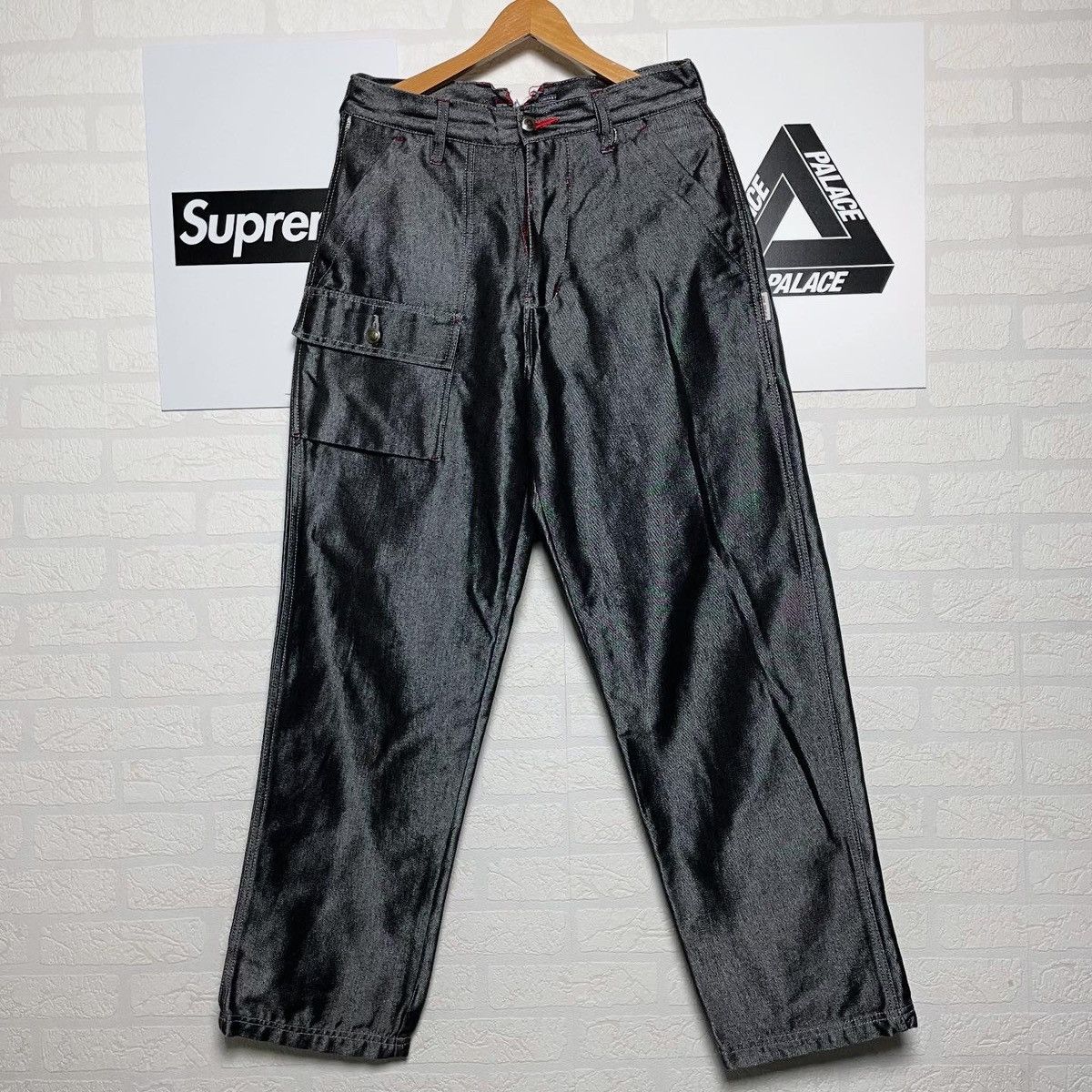 Fubu Streetwear Fubu Jeans Hip Hop Bagy Y2K Rap Size US 34 / EU 50 - 1 Thumbnail