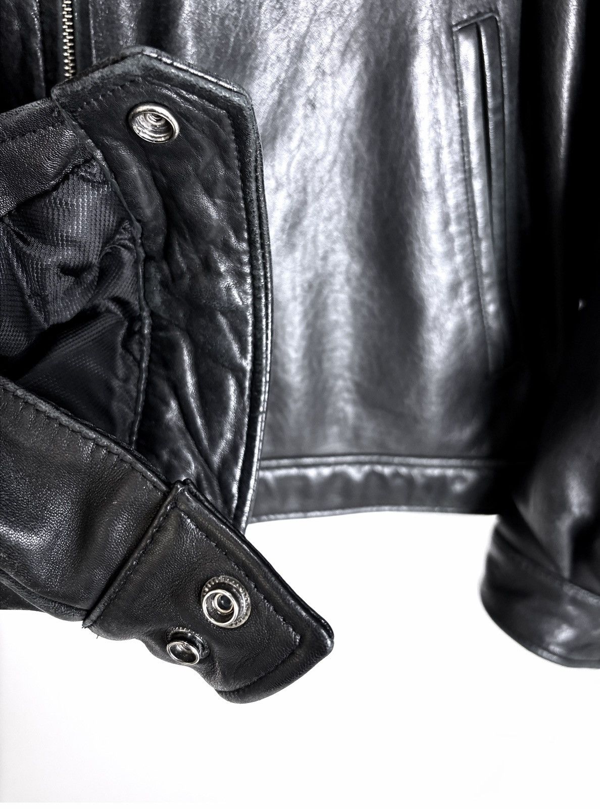 Roundtree & Yorke Roundtree & Yorke Lambskin Leather Jacket Size US XL / EU 56 / 4 - 8 Thumbnail