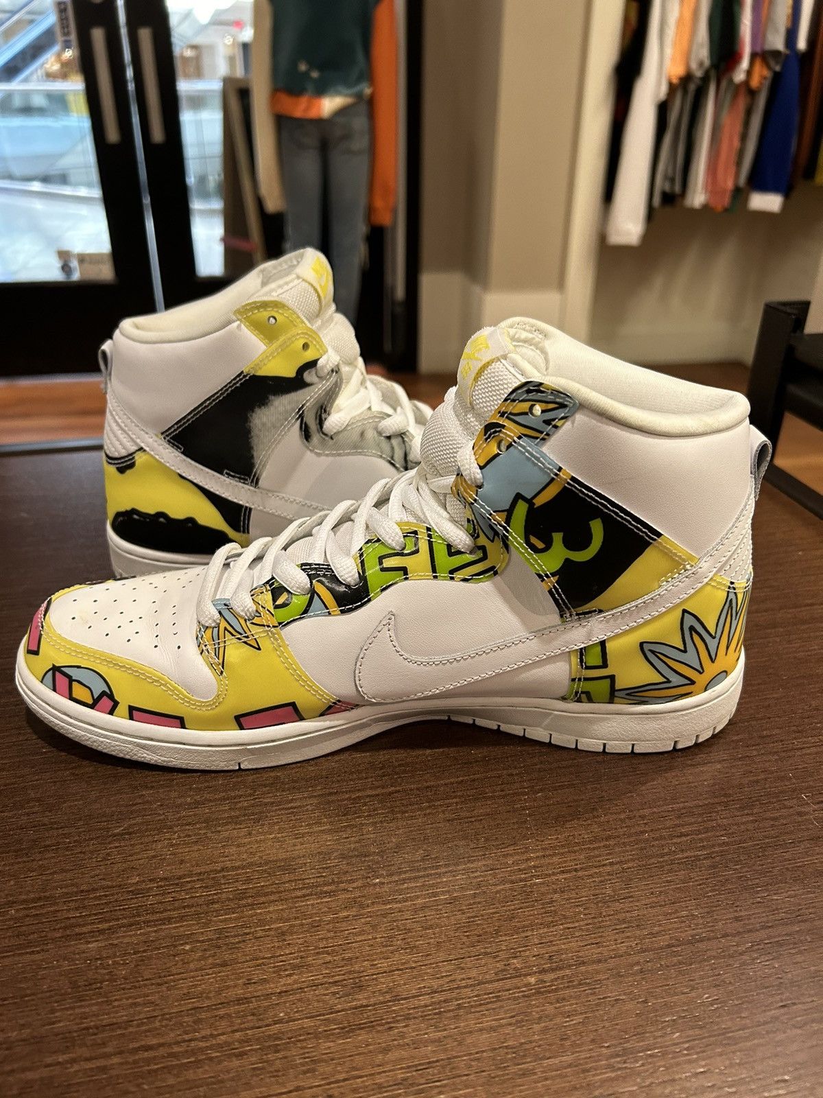 Nike Nike SB Dunk High ‘De La Soul’ (2015) Size US 11.5 / EU 44-45 - 4 Thumbnail