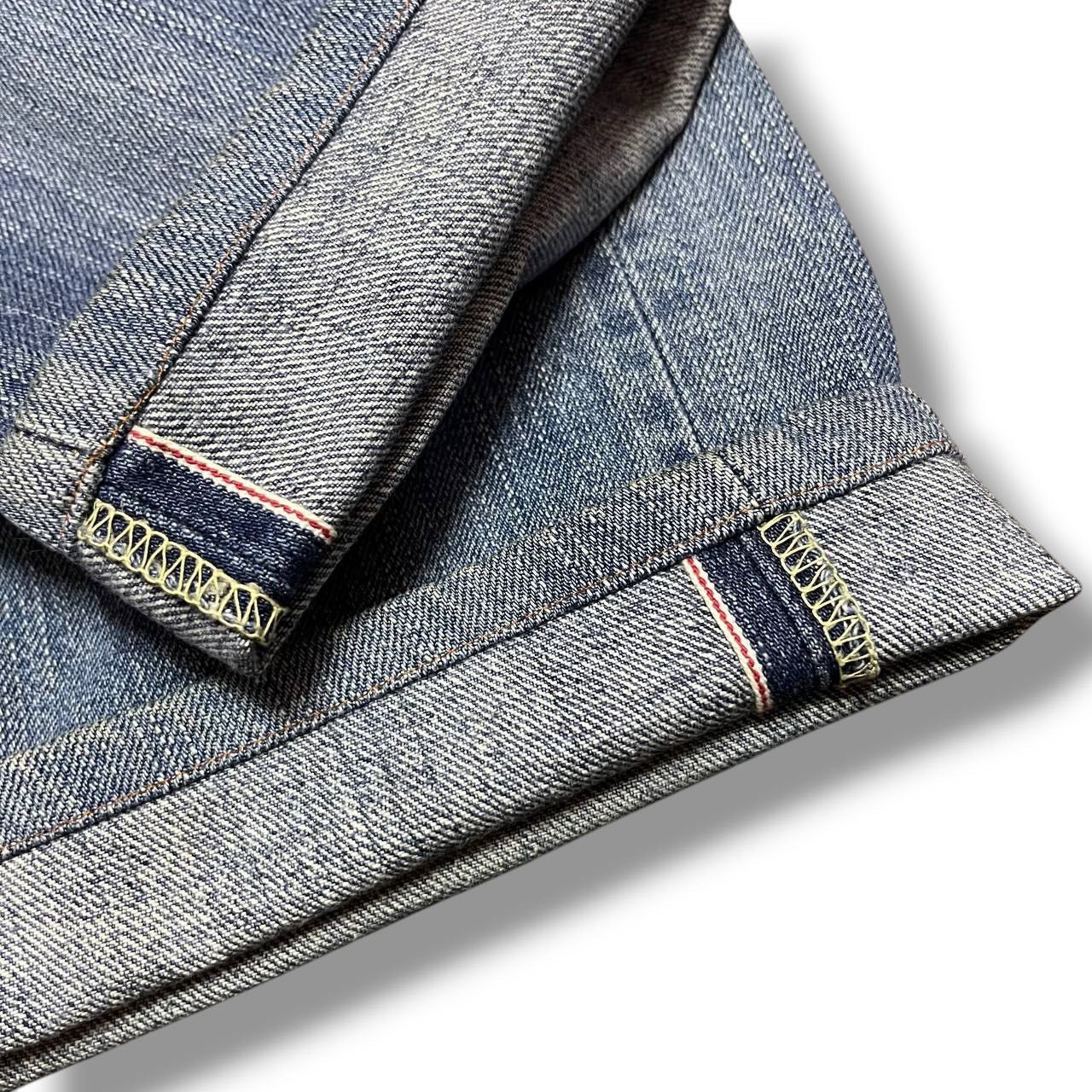 Edwin × Vintage Vintage Distressed Edwin Selvedge Denim Jeans Size US 34 / EU 50 - 9 Thumbnail