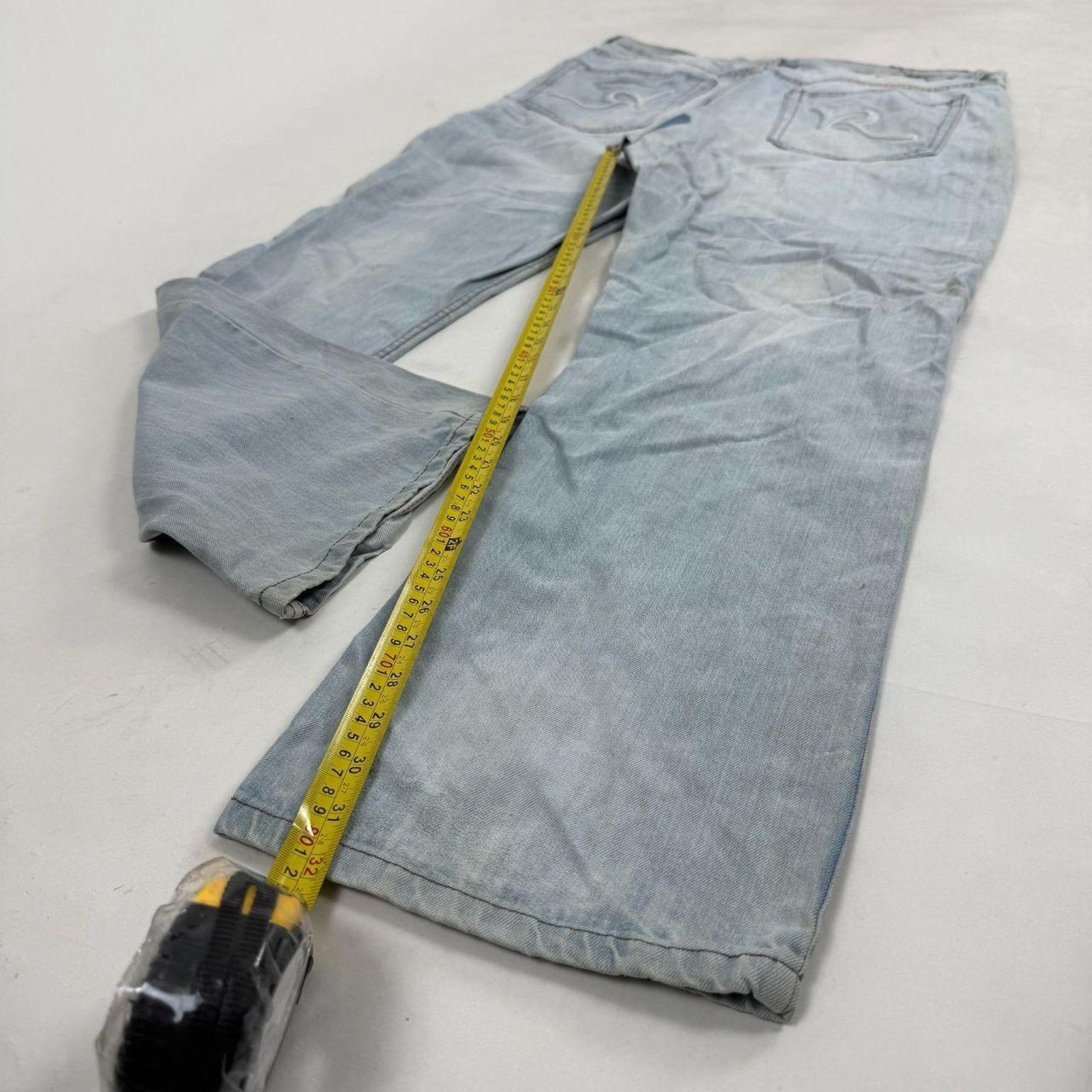 JNCO × Rocawear × Vintage Vintage y2k rocawear grunge archive baggy wide leg jeans Size US 38 / EU 54 - 3 Thumbnail