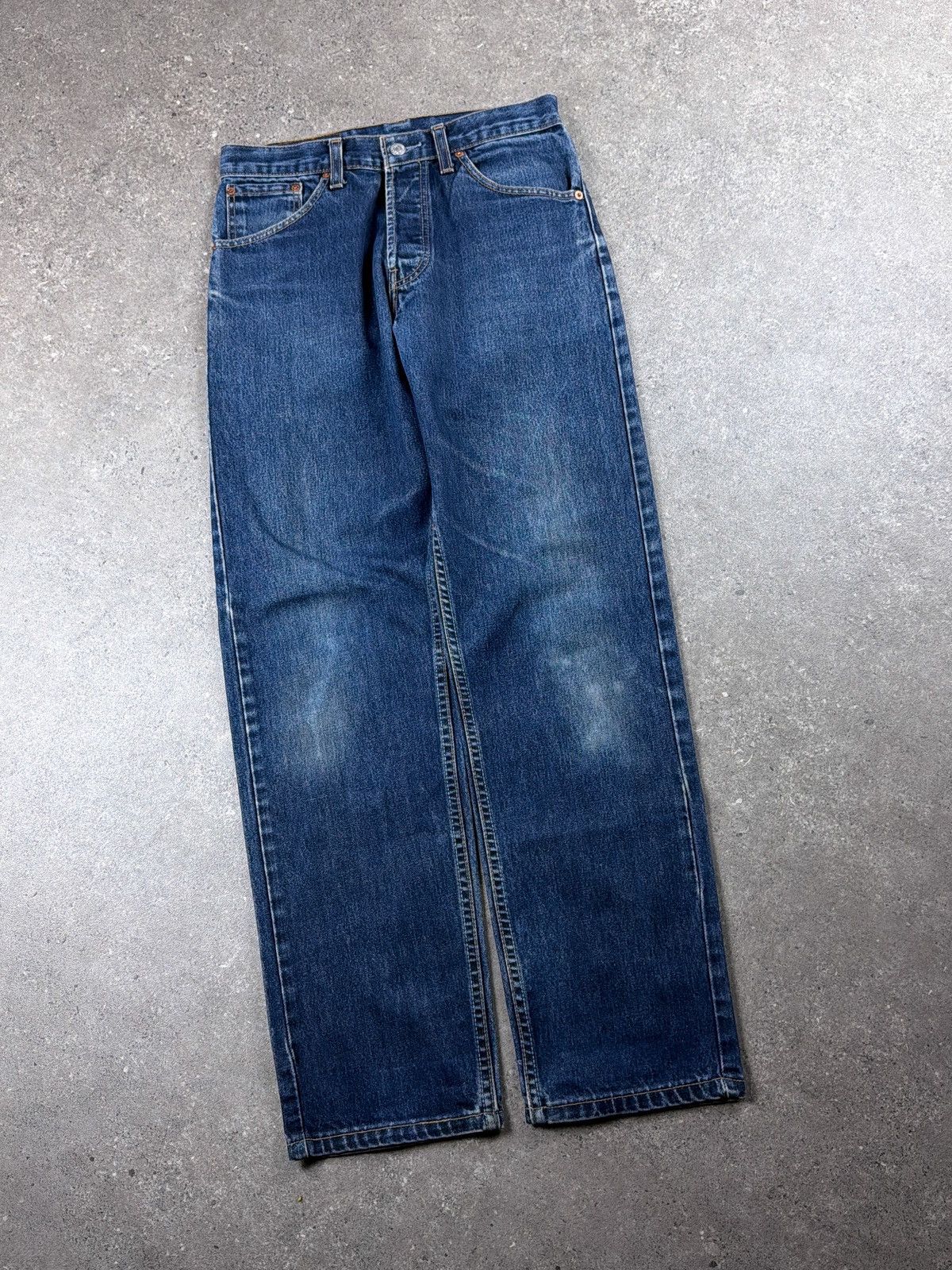 Levi's Vintage Y2K Levis 522 Denim Jeans Size US 30 / EU 46 - 2 Thumbnail