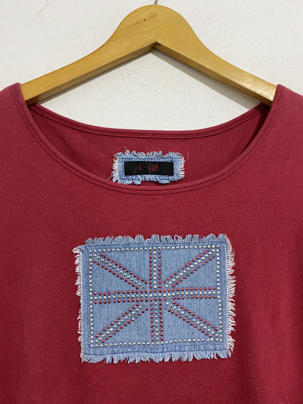 Japanese Brand 💸BINDINGOFFER💸Japanese e girl england flag longsleeve lace Size US S / EU 44-46 / 1 - 2 Thumbnail