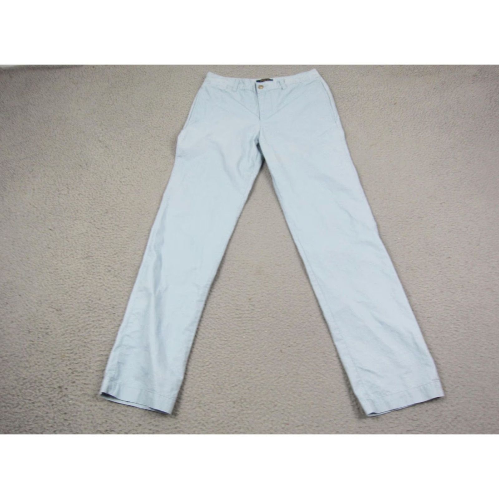 Polo Ralph Lauren Polo Ralph Lauren Pants Womens 16 Blue Straight Leg Chino Casual Beach City Preppy 16 Womens Pants Size 38" / US 16 / IT 52 - 2 Thumbnail