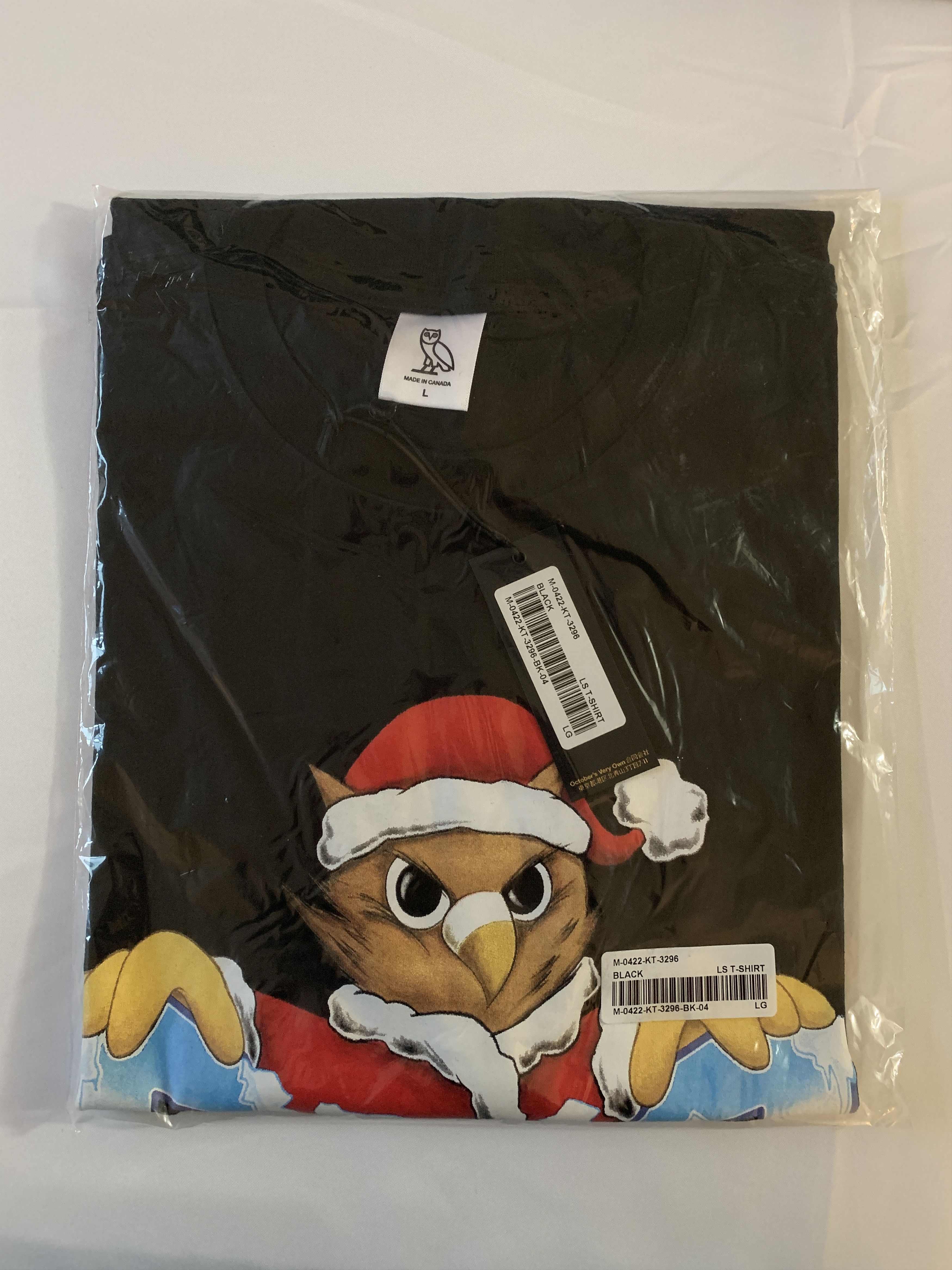 Drake OVO Santa Owl Christmas Long Sleeve Size US L / EU 52-54 / 3 - 2 Thumbnail