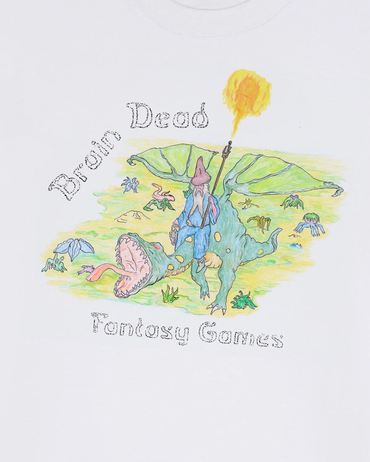 Brain Dead Brain Dead Fantasy Games Dragon Rider T-shirt Matt Lock Art Size US S / EU 44-46 / 1 - 2 Thumbnail