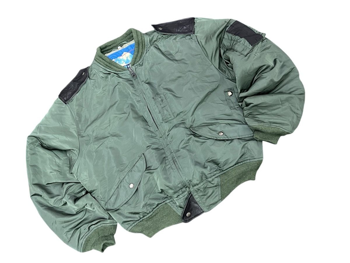 Chevignon Iconic Chevignon Bomber / Flight Jacket – Made in France Size US XL / EU 56 / 4 - 1 Thumbnail