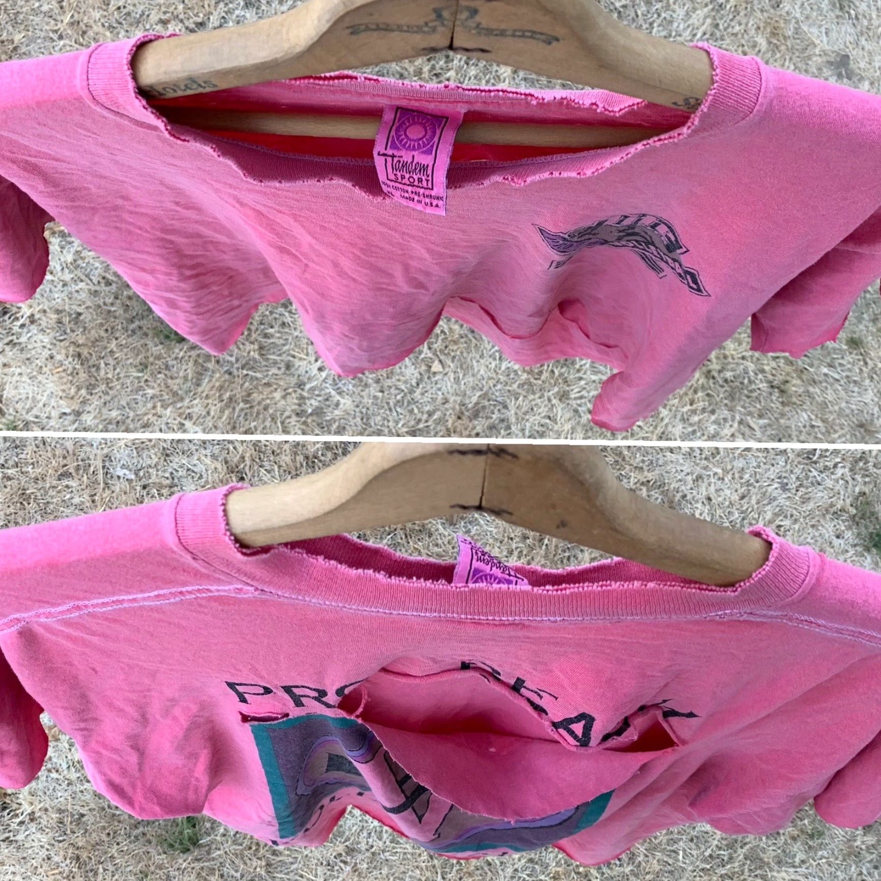 Vintage VINTAGE Tandem Sport Miller Lite Beer Pro Beach Volleyball T-Shirt Cropped XL Men 90s Graphic Print Size US XL / EU 56 / 4 - 3 Thumbnail