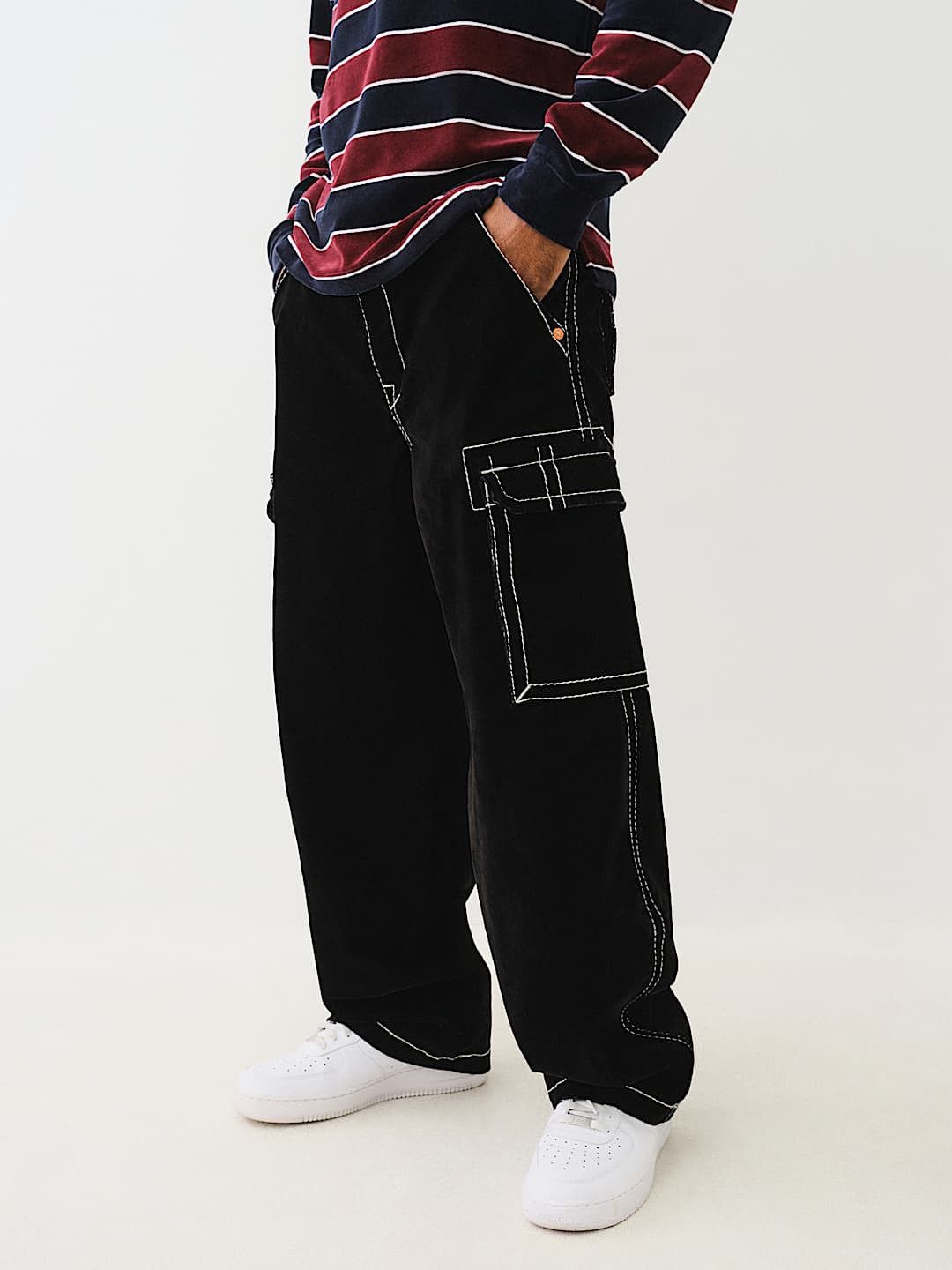 True Religion Black True religion cargo pants Size US 36 / EU 52 - 3 Thumbnail