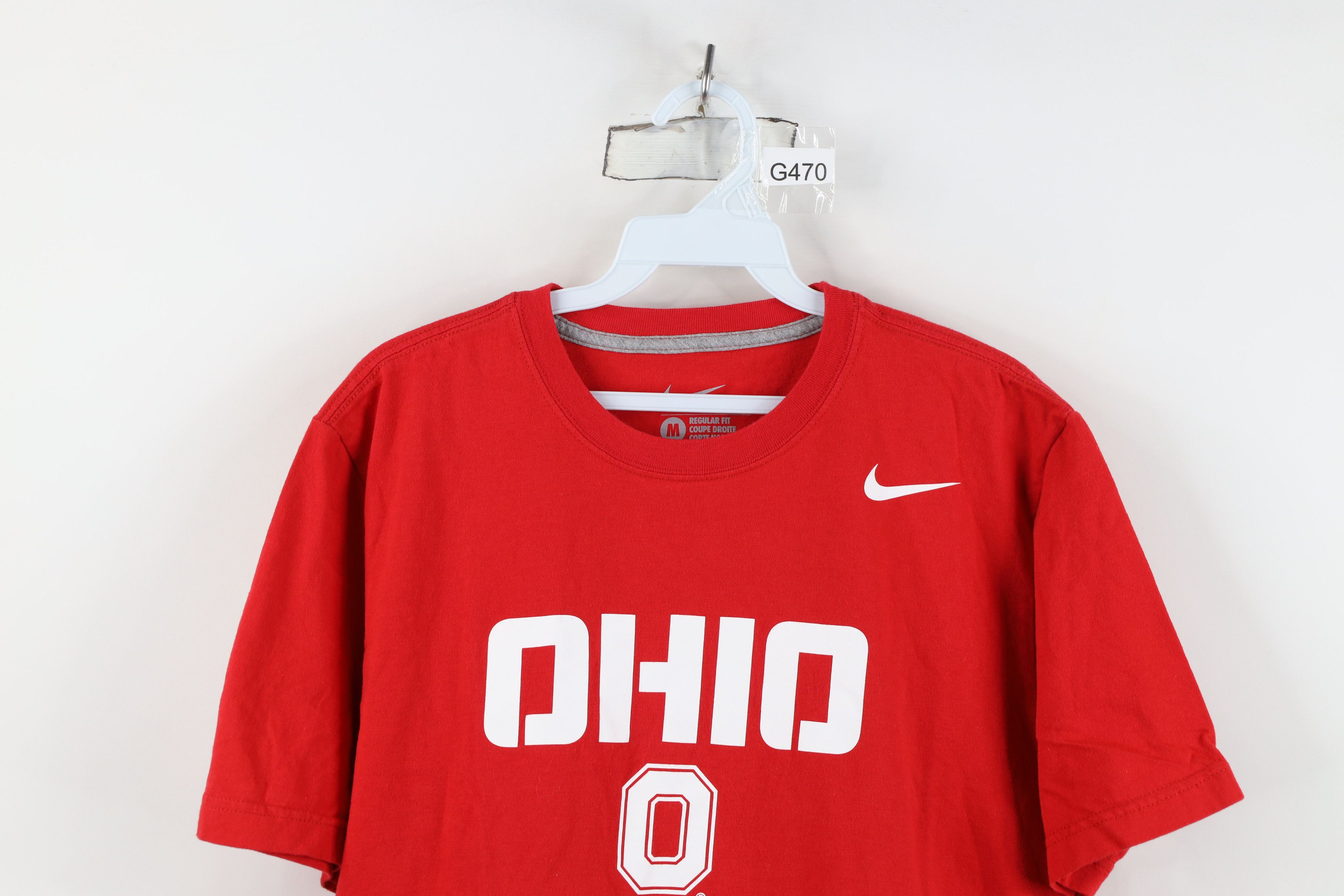 Nike Nike Mens The Ohio State University Football T-Shirt Red Size US M / EU 48-50 / 2 - 2 Thumbnail