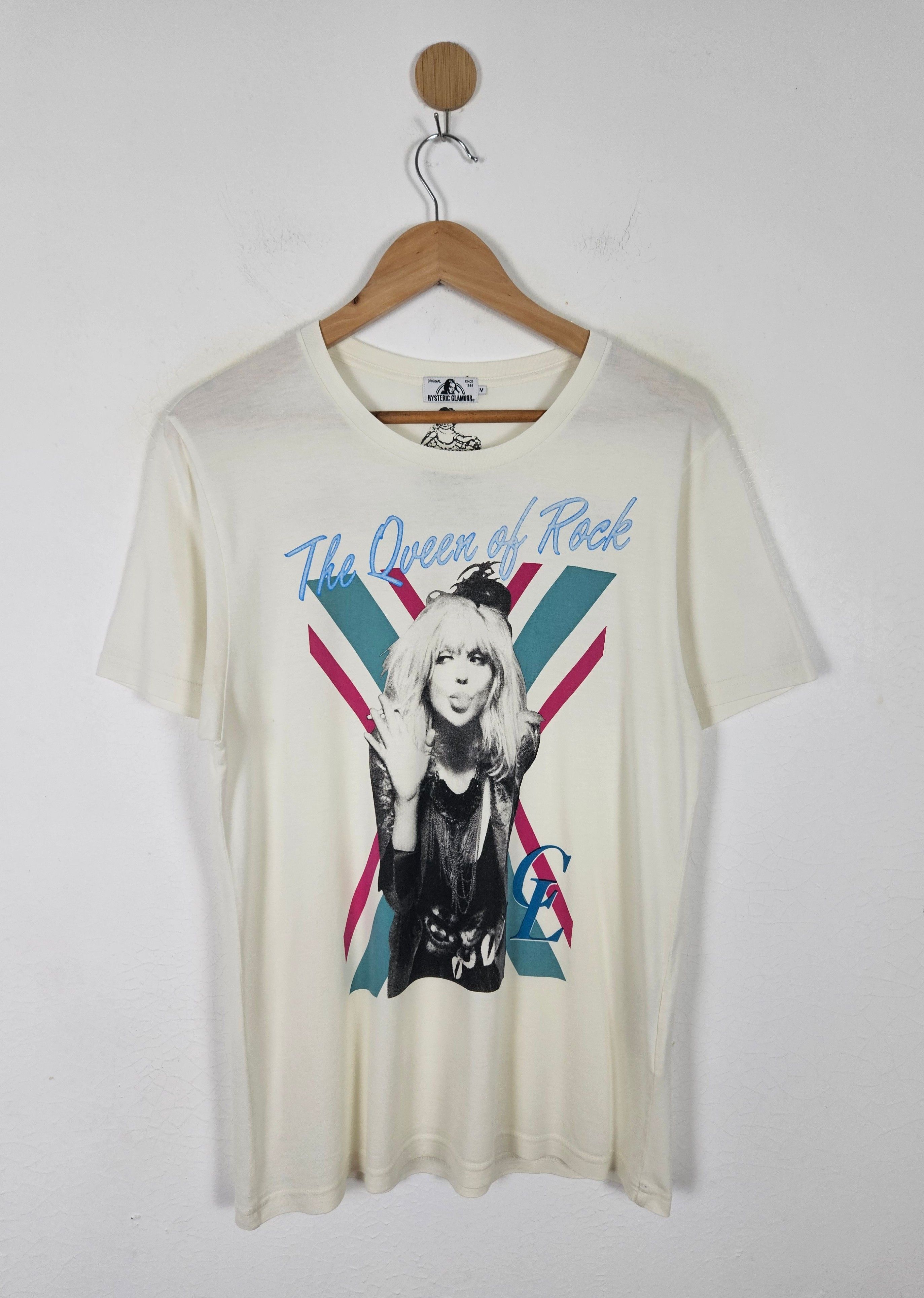 Hysteric Glamour Hysteric Glamour Courtney Love Hole Queen of Noise shirt Size US M / EU 48-50 / 2 - 1 Thumbnail