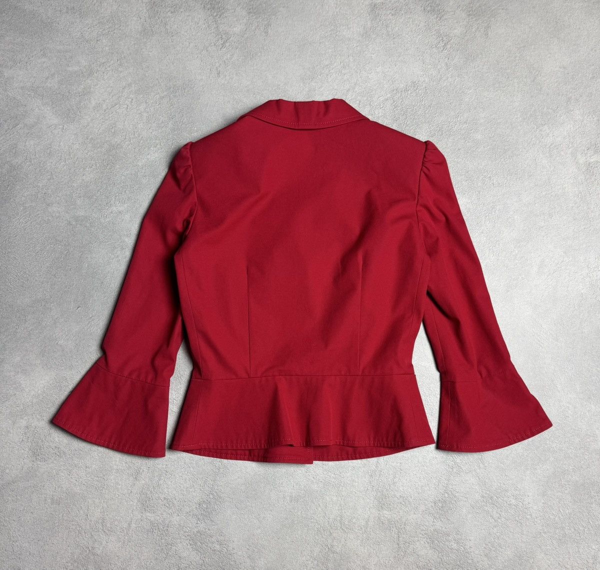 Moschino Moschino Jeans Red Cotton Blazer Jacket size US 4 UK 8 Size S / US 4 / IT 40 - 2 Thumbnail