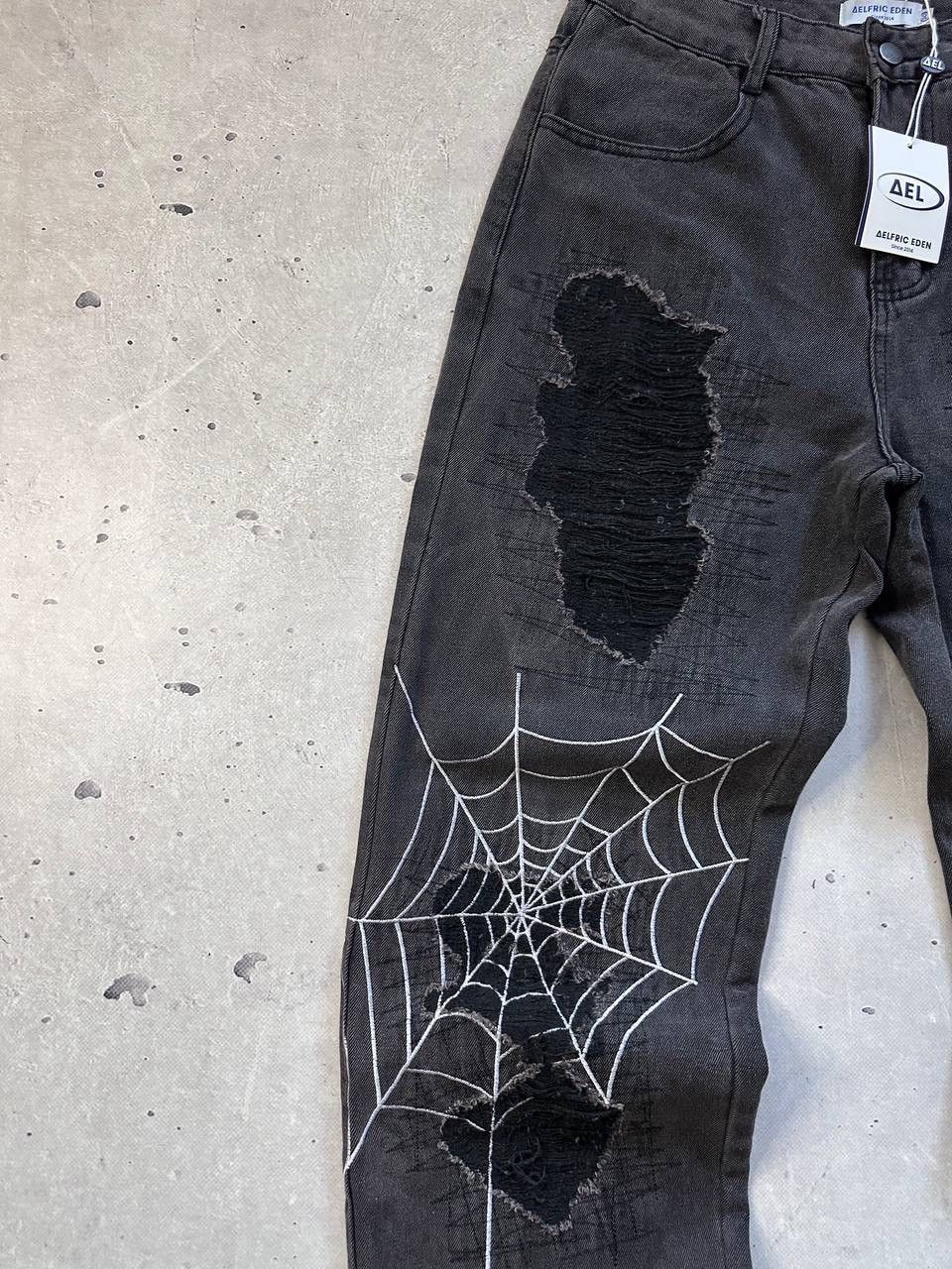 Spyder Aelfric Eden Spider Logo Jeans Opium Y2K Pants SK8 Size US 30 / EU 46 - 3 Thumbnail