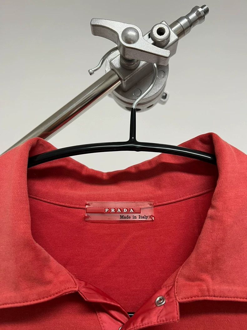 Prada prada vintage watermelon pink polo shirt-2507 Size US M / EU 48-50 / 2 - 4 Thumbnail