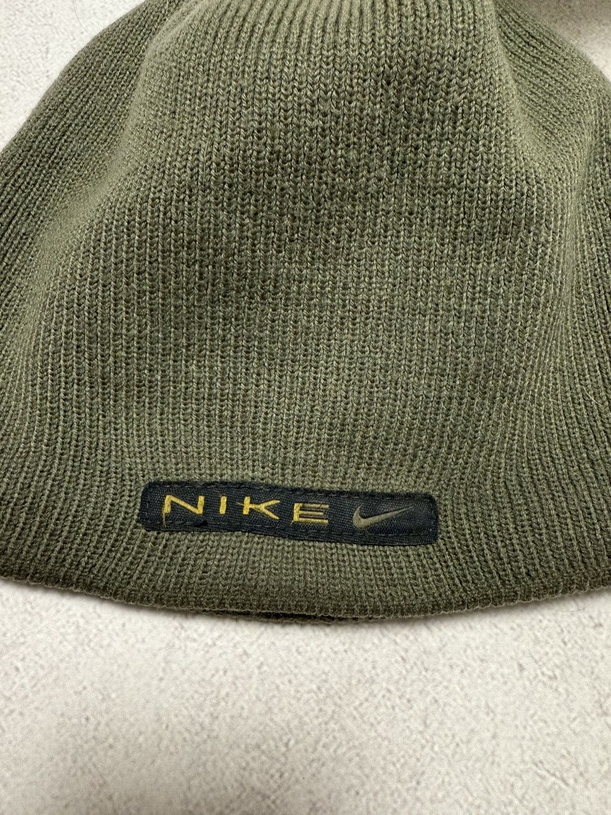 Nike × Vintage Vintage Nike Hat Swoosh Drill Y2K 90s Size ONE SIZE - 4 Thumbnail