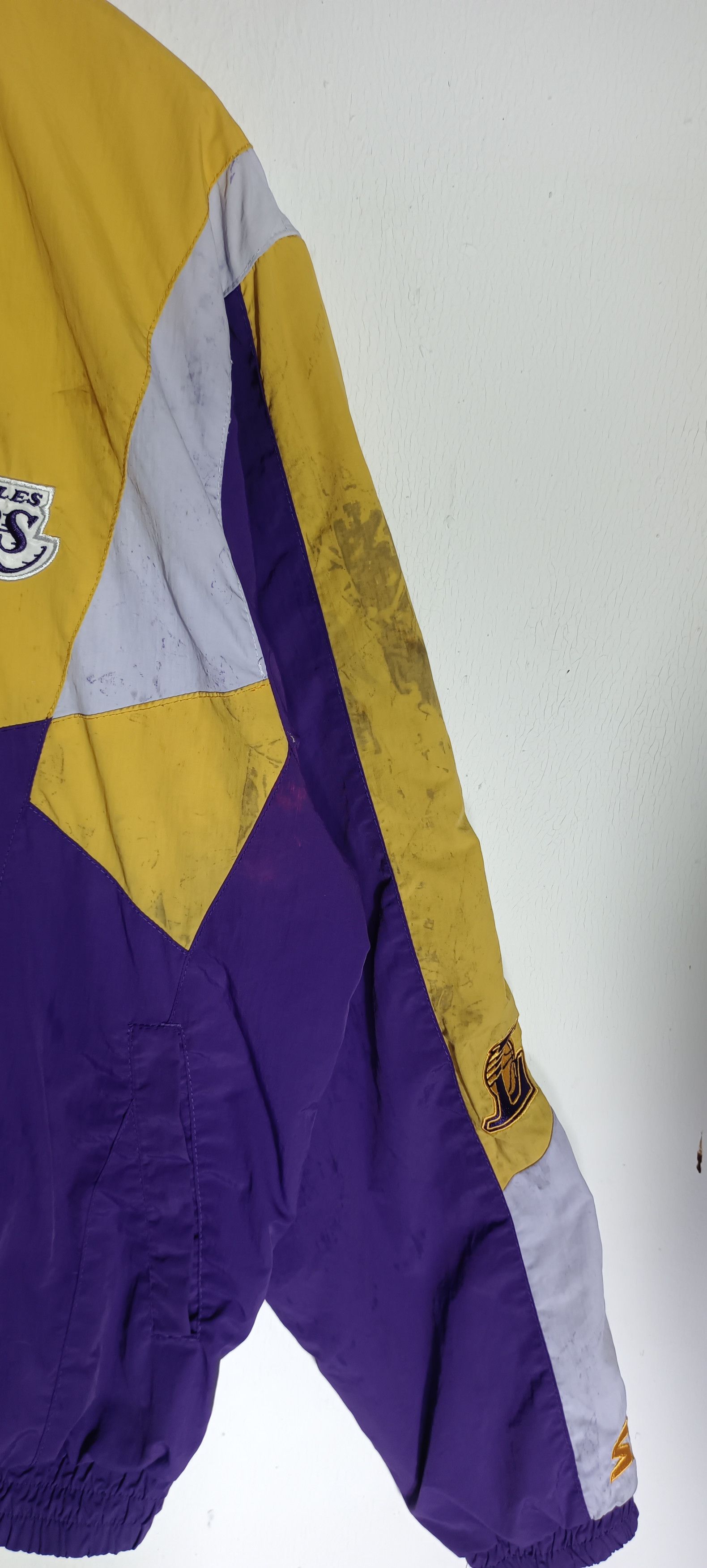 NBA × Starter × Vintage Vintage🔥🔥 L A Lakers Starter Full Zipper Size US XL / EU 56 / 4 - 13 Thumbnail