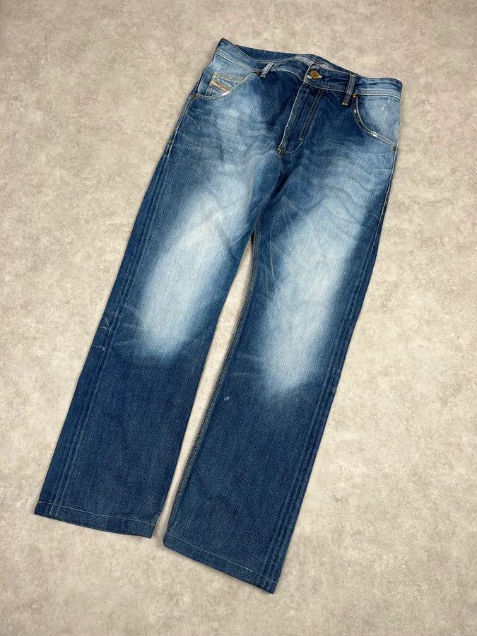 Diesel Diesel Blue Faded Denim Jeans Size US 32 / EU 48 - 5 Thumbnail