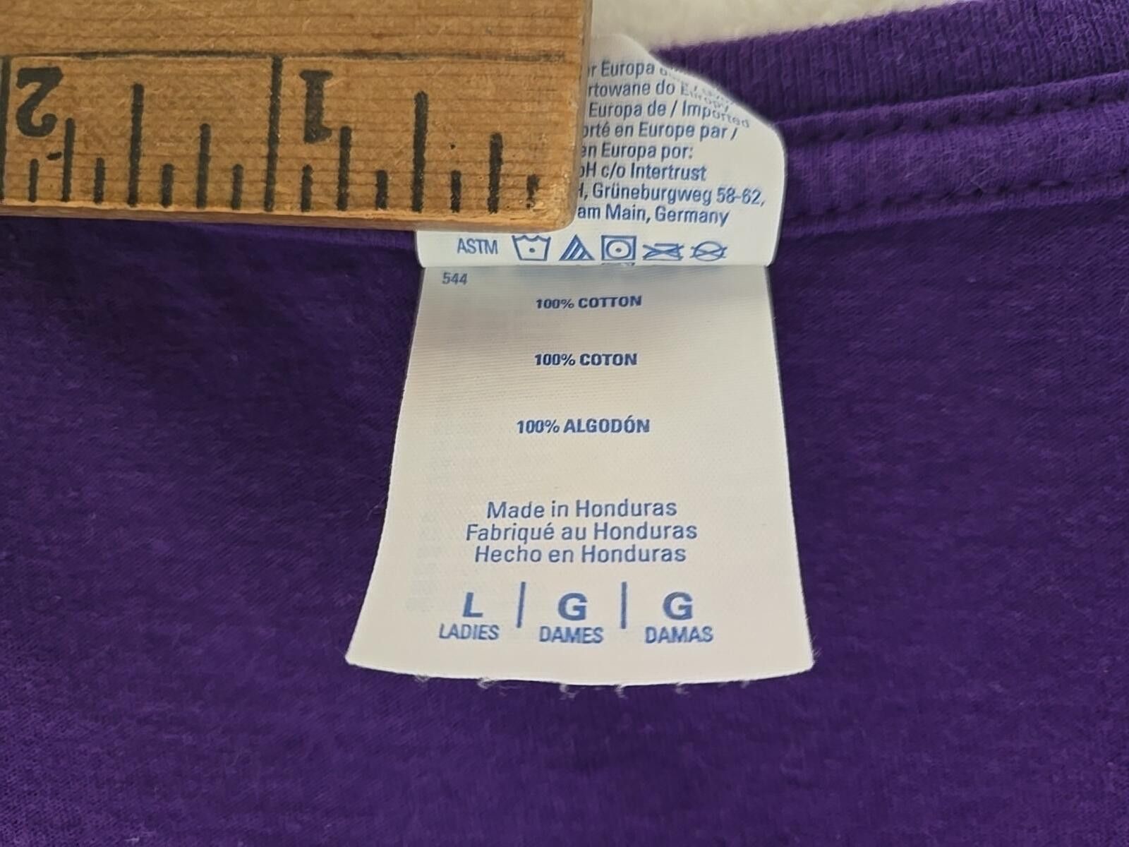 Port & Company KC And The Sunshine Band Retro Disco Purple T-Shirt Womens L Size US L / EU 52-54 / 3 - 3 Thumbnail