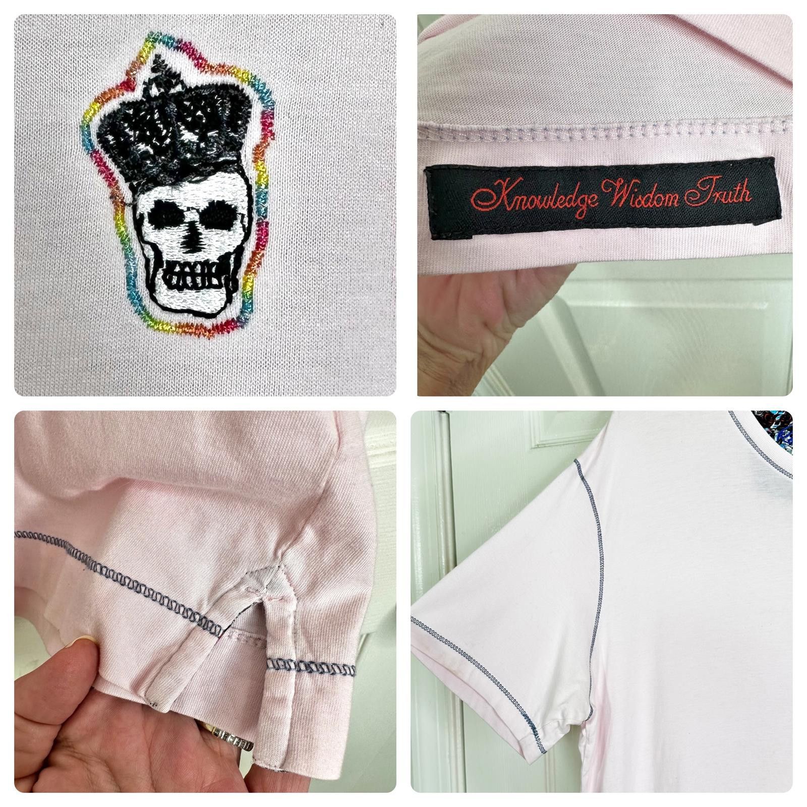 Robert Graham Robert Graham Contrast Stitch Classic Fit Tee Pink Men’s L Size US L / EU 52-54 / 3 - 6 Thumbnail