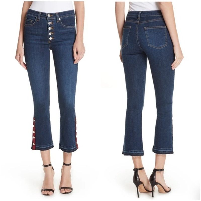 Veronica Beard Veronica Beard Bootcut Blue Jeans | Size 31 Size 31" - 7 Thumbnail