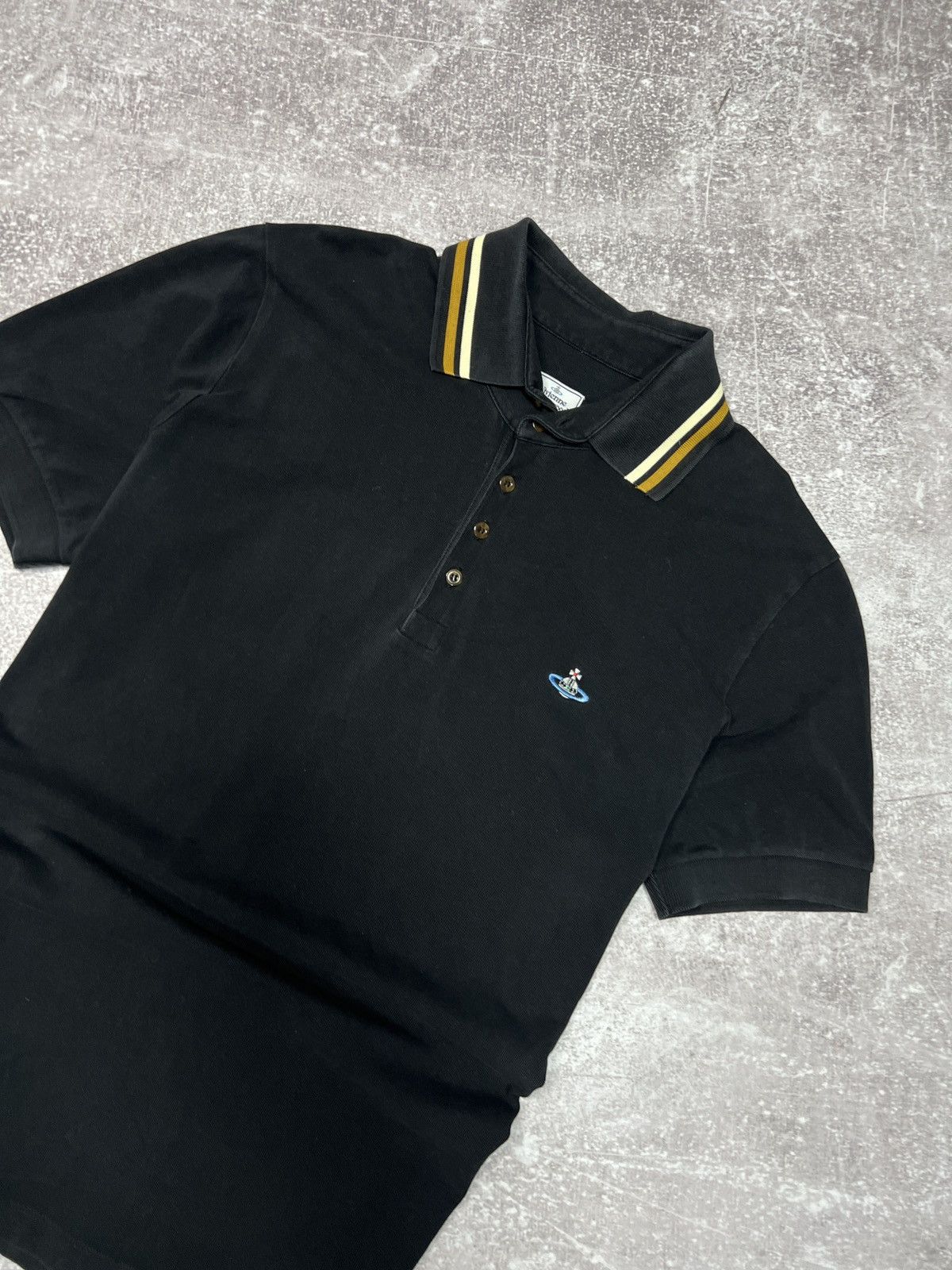Vivienne Westwood Vivienne Westwood T-Shirt Polo Mini Logo Size US XL / EU 56 / 4 - 2 Thumbnail