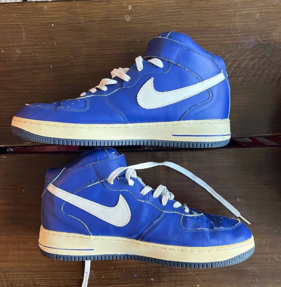 Nike Air Force 1 mid sport royal Size US 10 / EU 43 - 1 Thumbnail