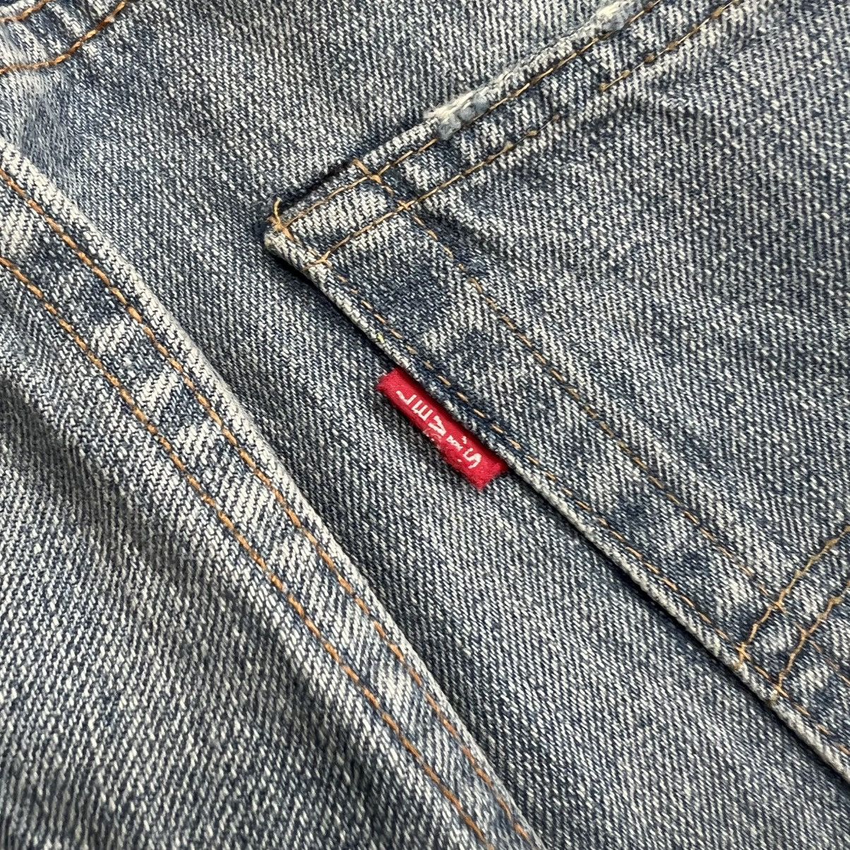 Levi's Vintage 70s Levi’s 505-0217 Big E Selvedge Ripped Jeans Size 25" / US 0 / IT 36 - 6 Thumbnail