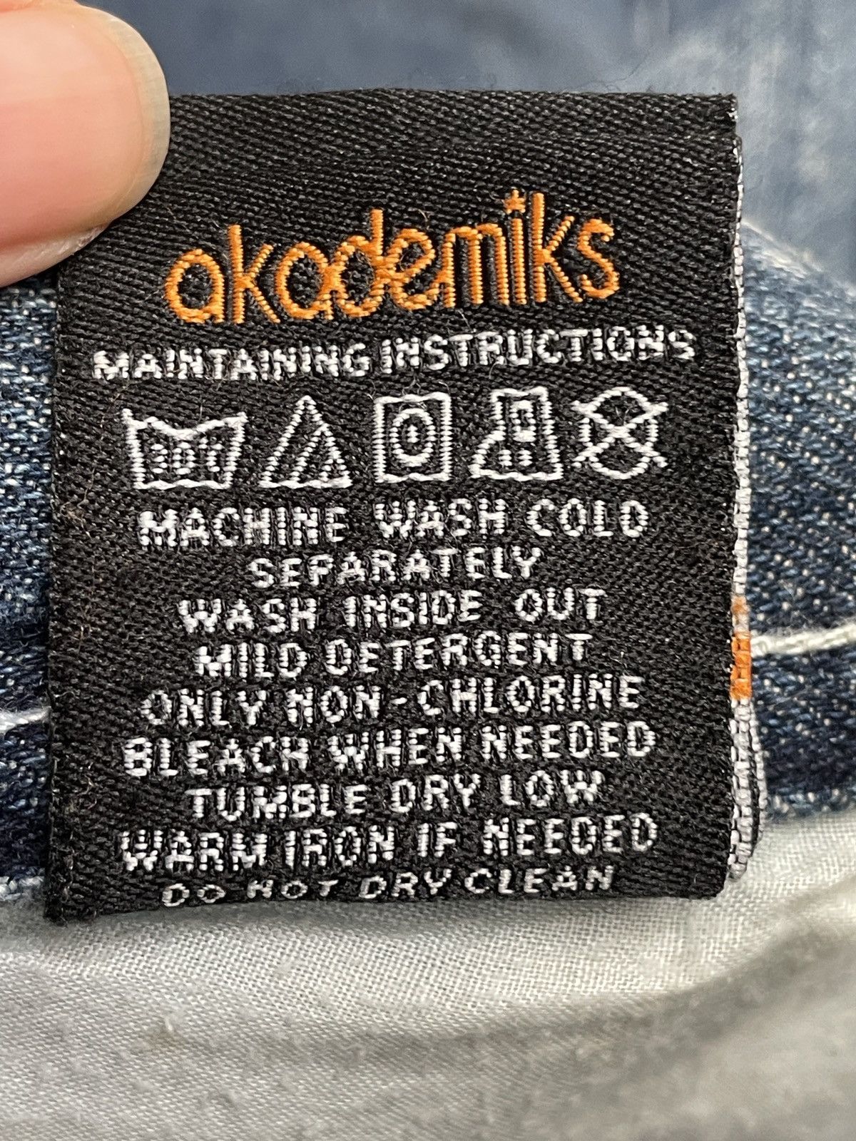 Akademiks Very Rare Vintage Akademiks Hip Hop Rapper Baggy Jeans 2000s Size US 38 / EU 54 - 11 Thumbnail