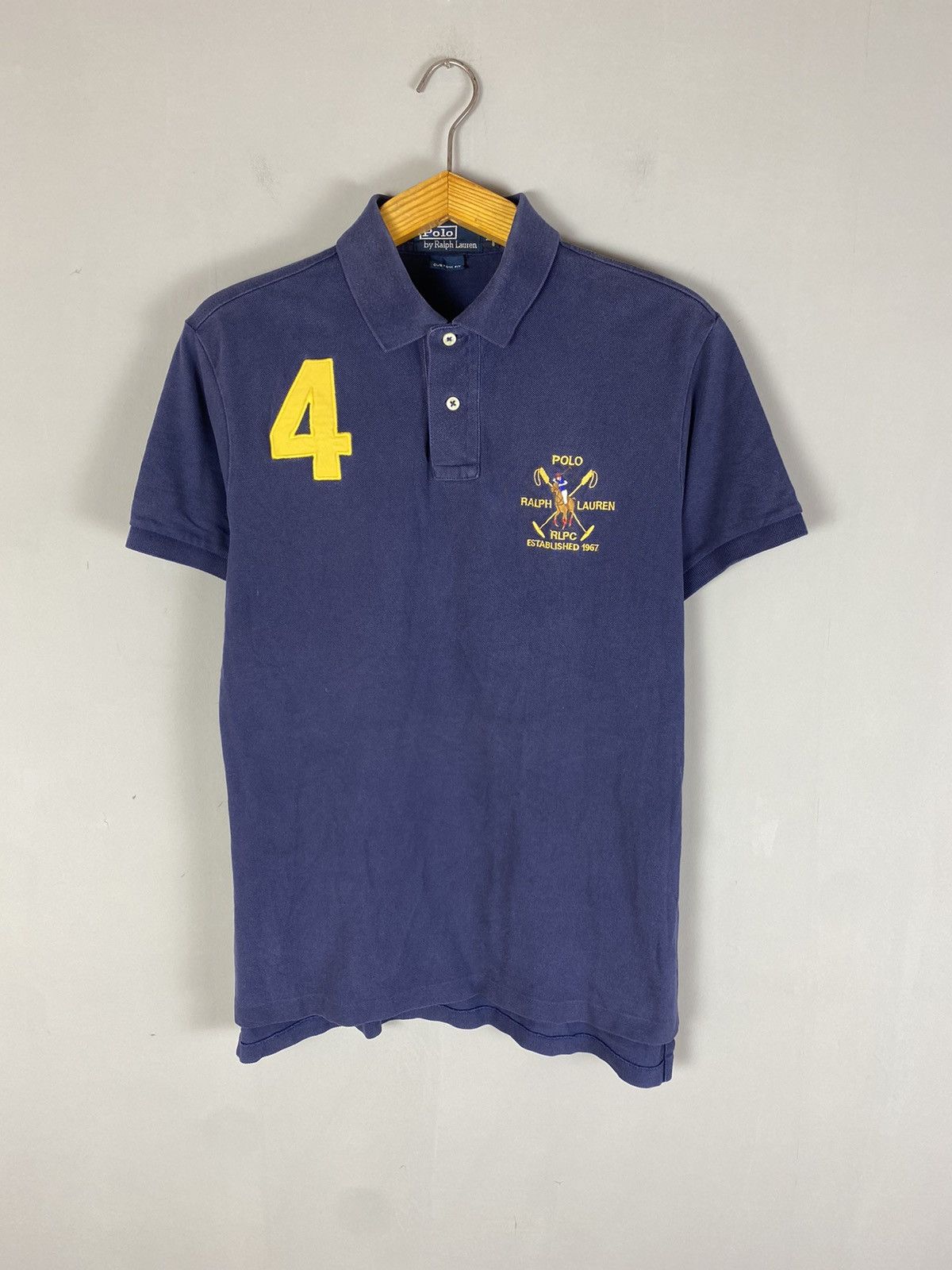 Ralph Lauren Vintage 90s polo Ralph Lauren tee T-shirt polo Size US L / EU 52-54 / 3 - 1 Thumbnail
