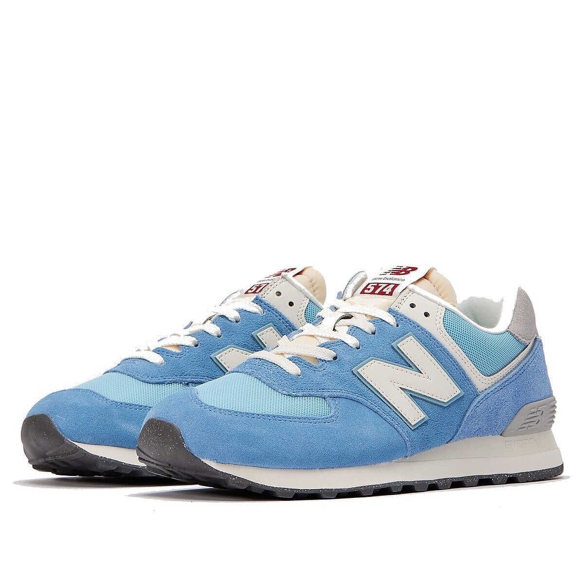 Hysteric Glamour × New Balance New Balance 574 Blue Laguna Sea Salt U574RCA U RCA sneakers Size US 5.5 / EU 38 - 1 Thumbnail