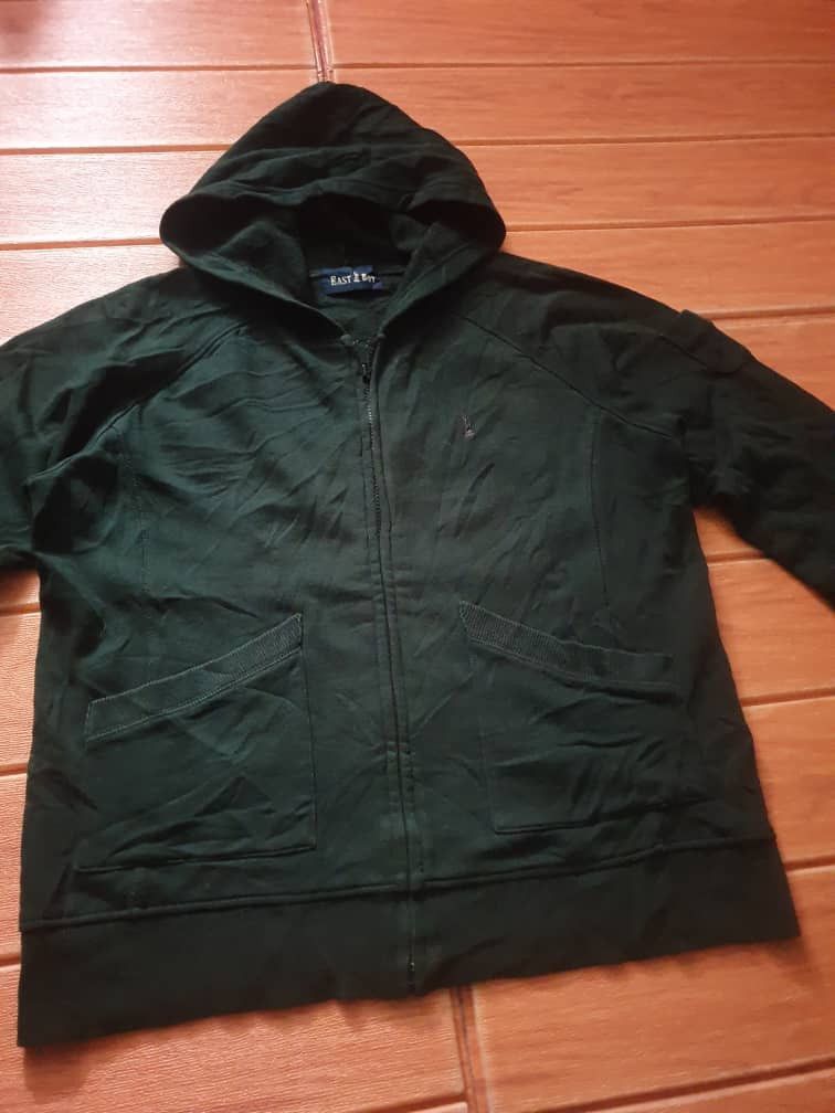 Japanese Brand East boy green colour hoodie sweater Size US S / EU 44-46 / 1 - 5 Thumbnail