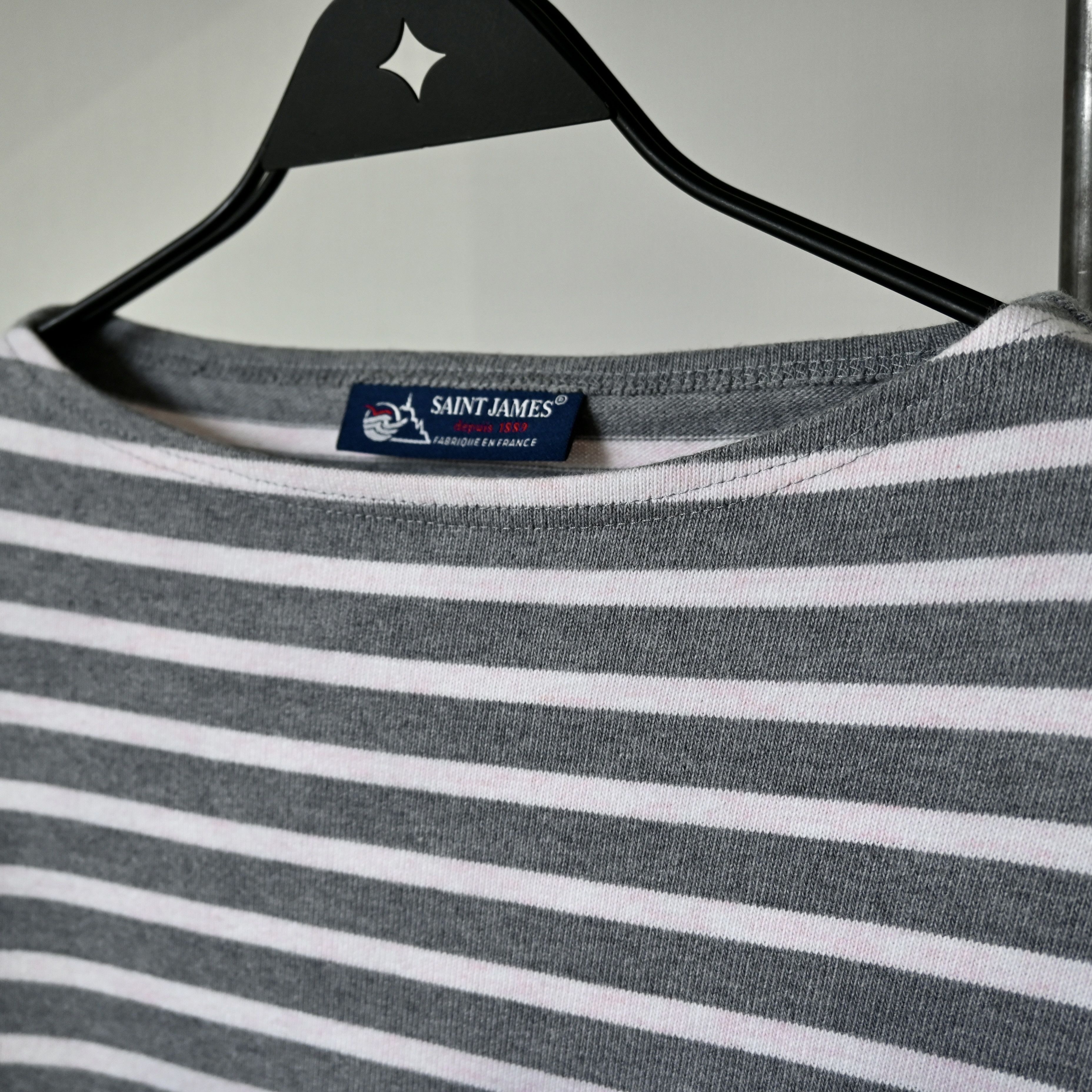 Saint James SAINT JAMES "OUESSON" heavyweight cotton breton shirt, 4/M Size US M / EU 48-50 / 2 - 6 Thumbnail