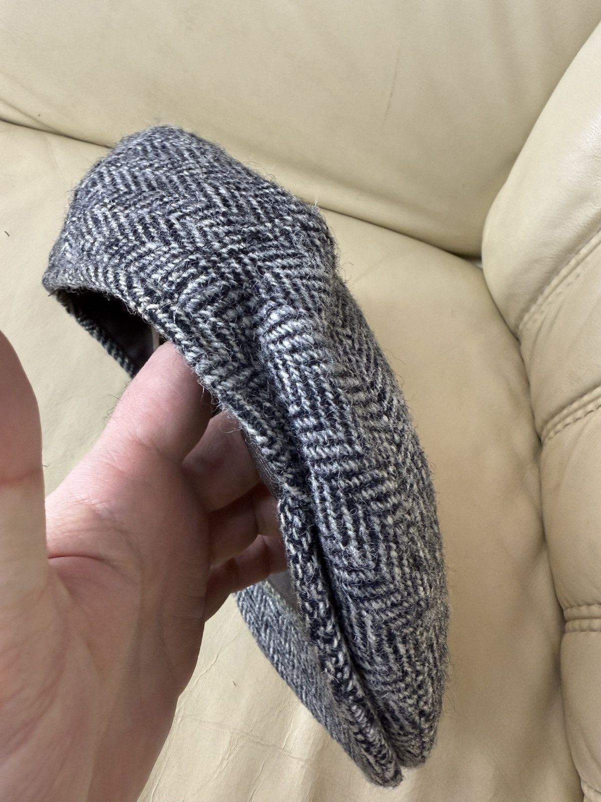 Harris Tweed Vintage harris tweed flat cap wool tweed Size ONE SIZE - 13 Thumbnail