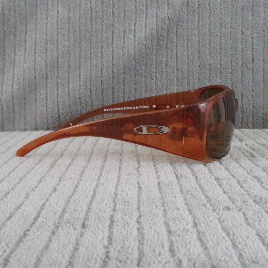 Other Divine Eyewear Vixen Orange Fade/Polarized Amber Sunglasses Size ONE SIZE - 5 Thumbnail
