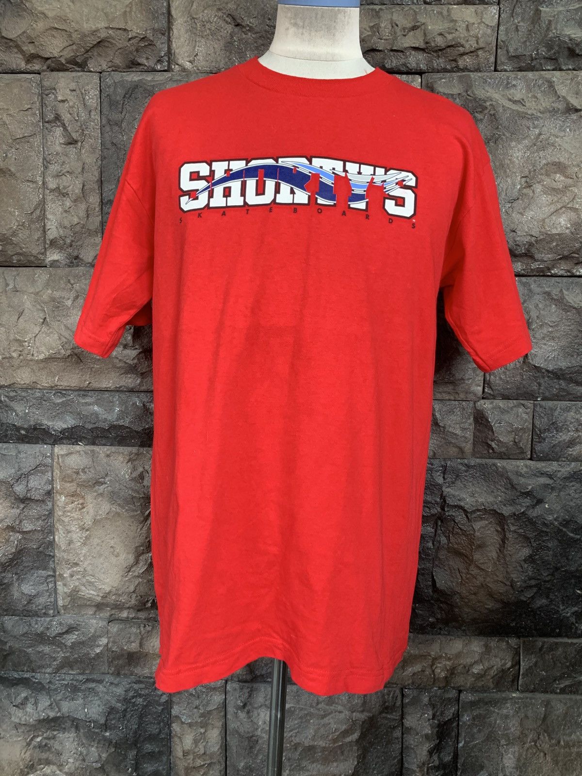 Shorty's Skateboards Vintage 90s Shorty’s Skateboards / Skate Surf T shirt Size US L / EU 52-54 / 3 - 1 Thumbnail